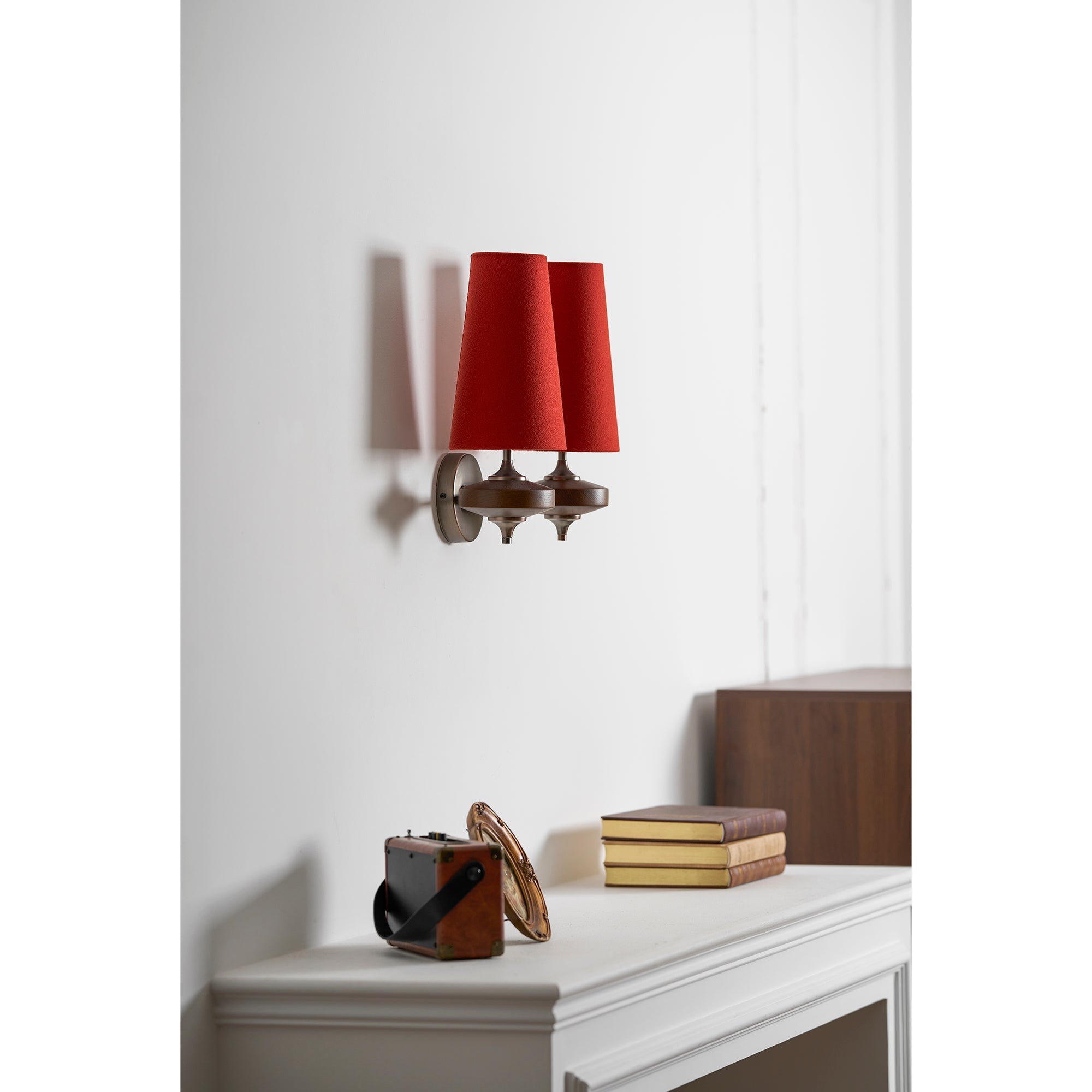 Nikau Walnut Wall Sconce