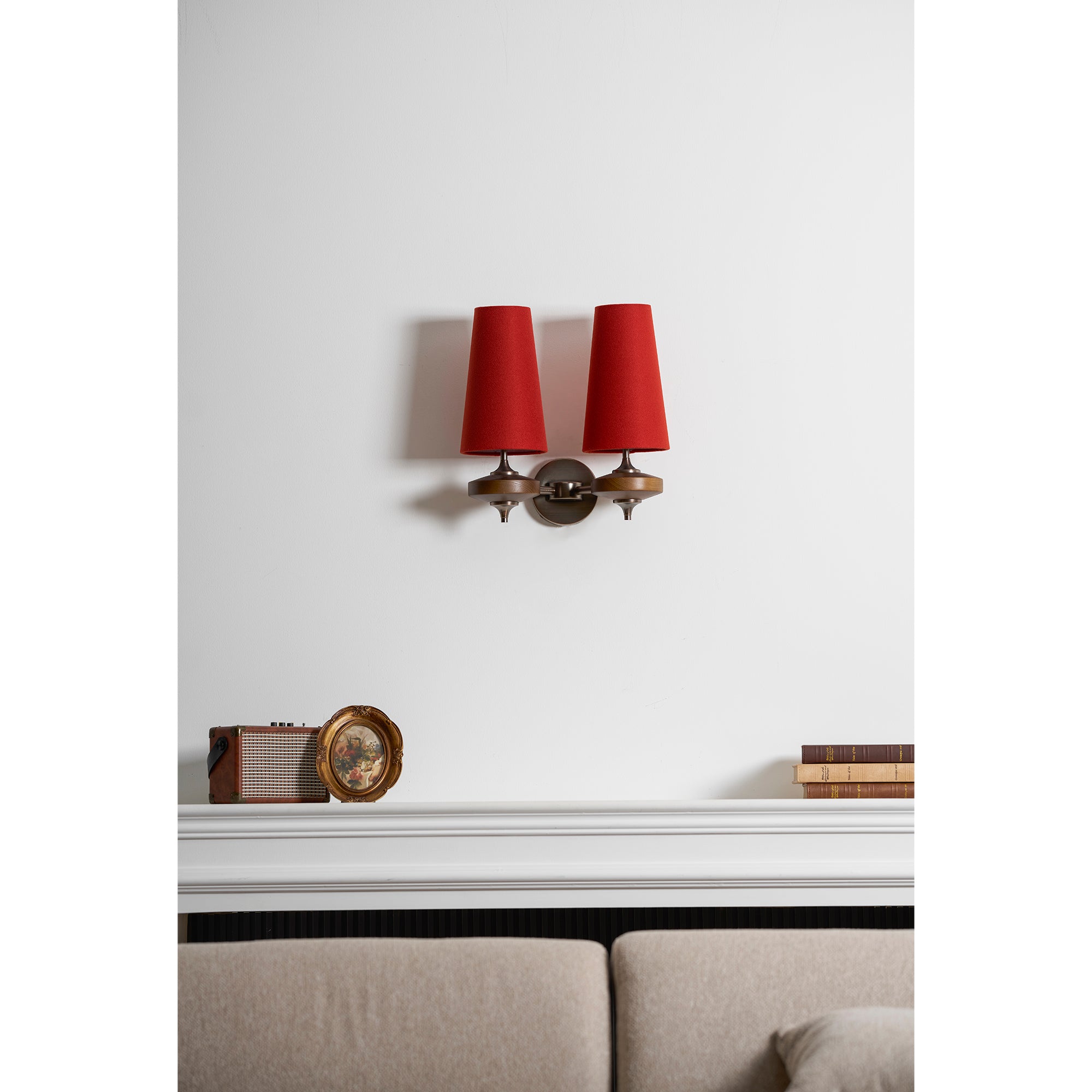 Nikau Walnut Wall Sconce