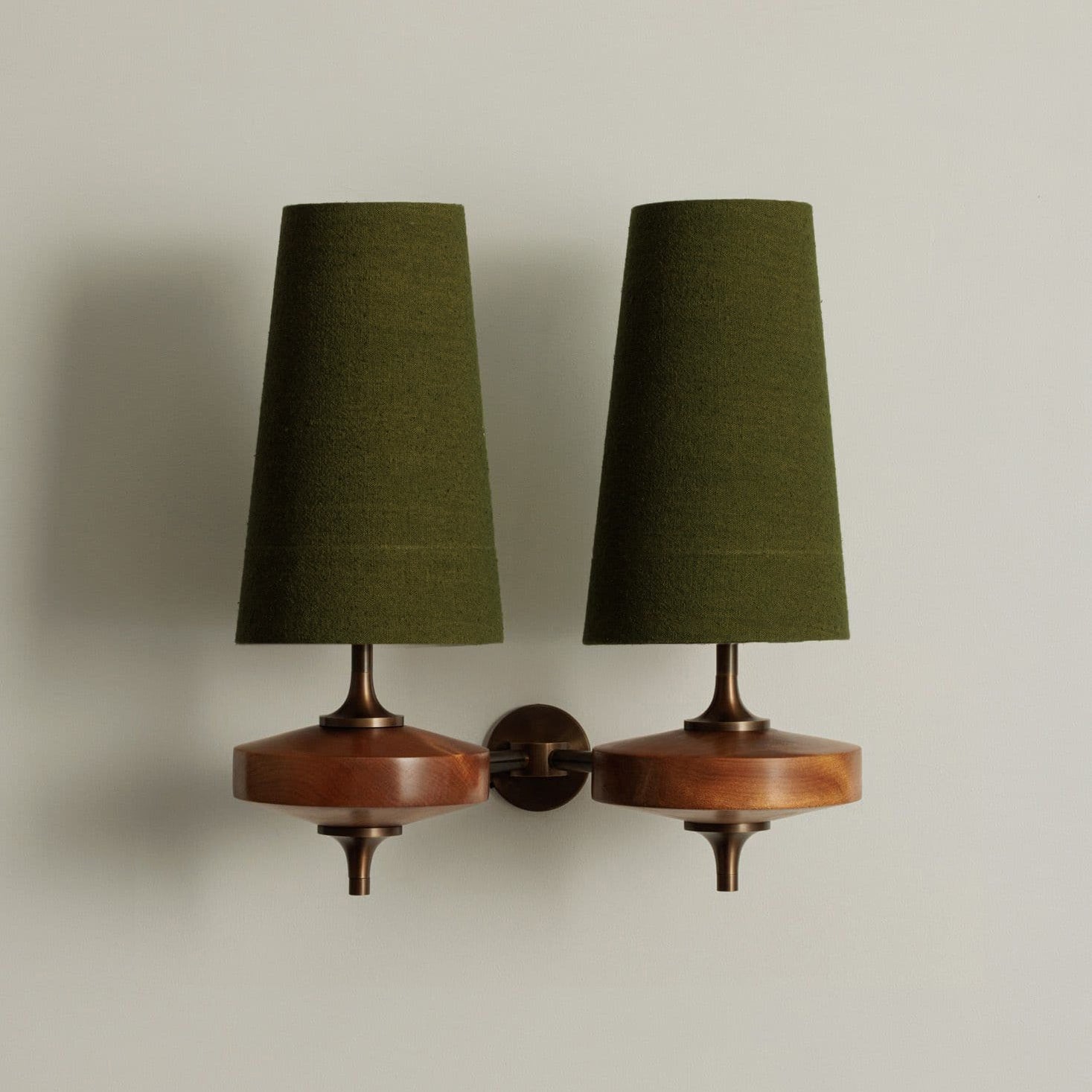 Nikau Walnut Wall Sconce