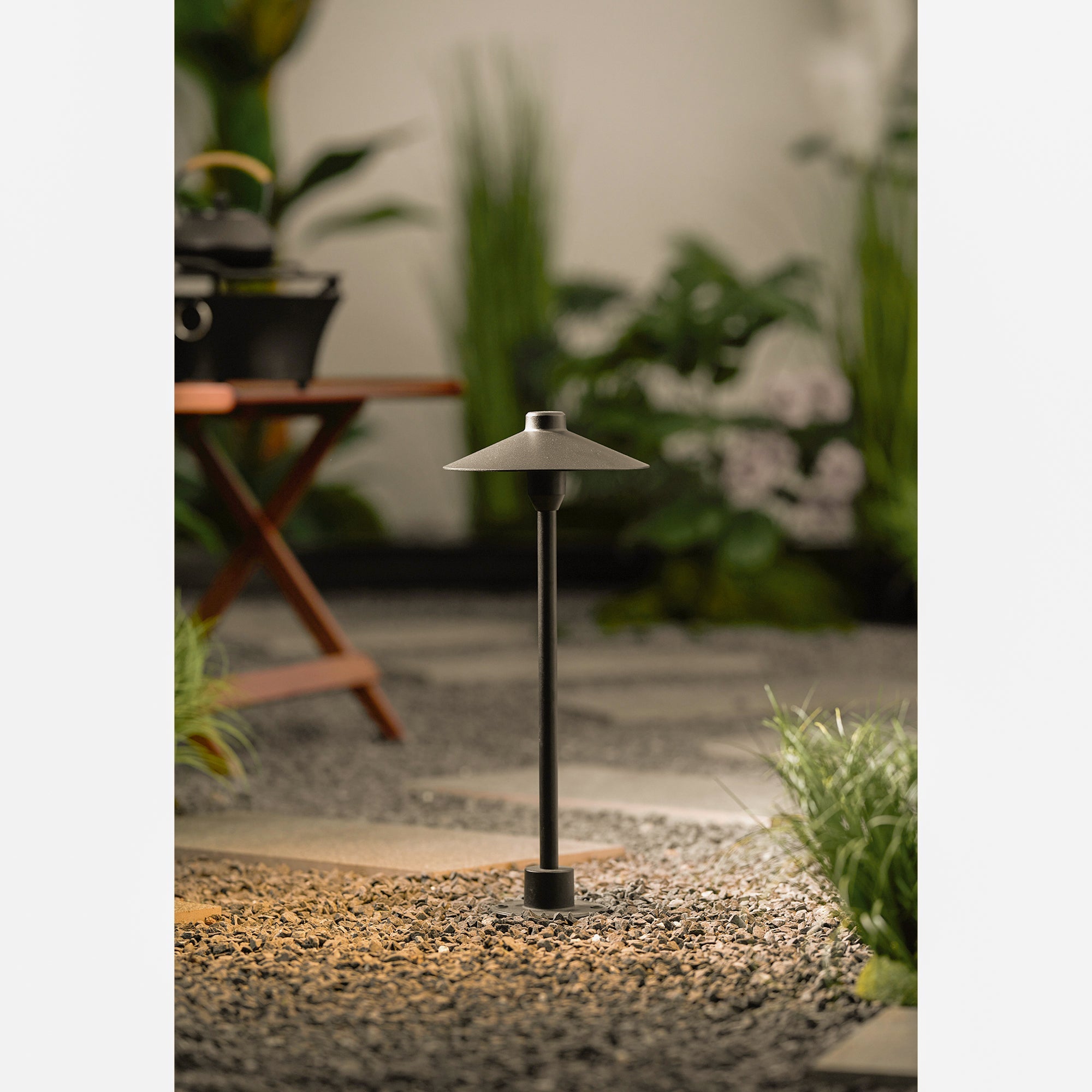 Minimal Cone Patio Lamp
