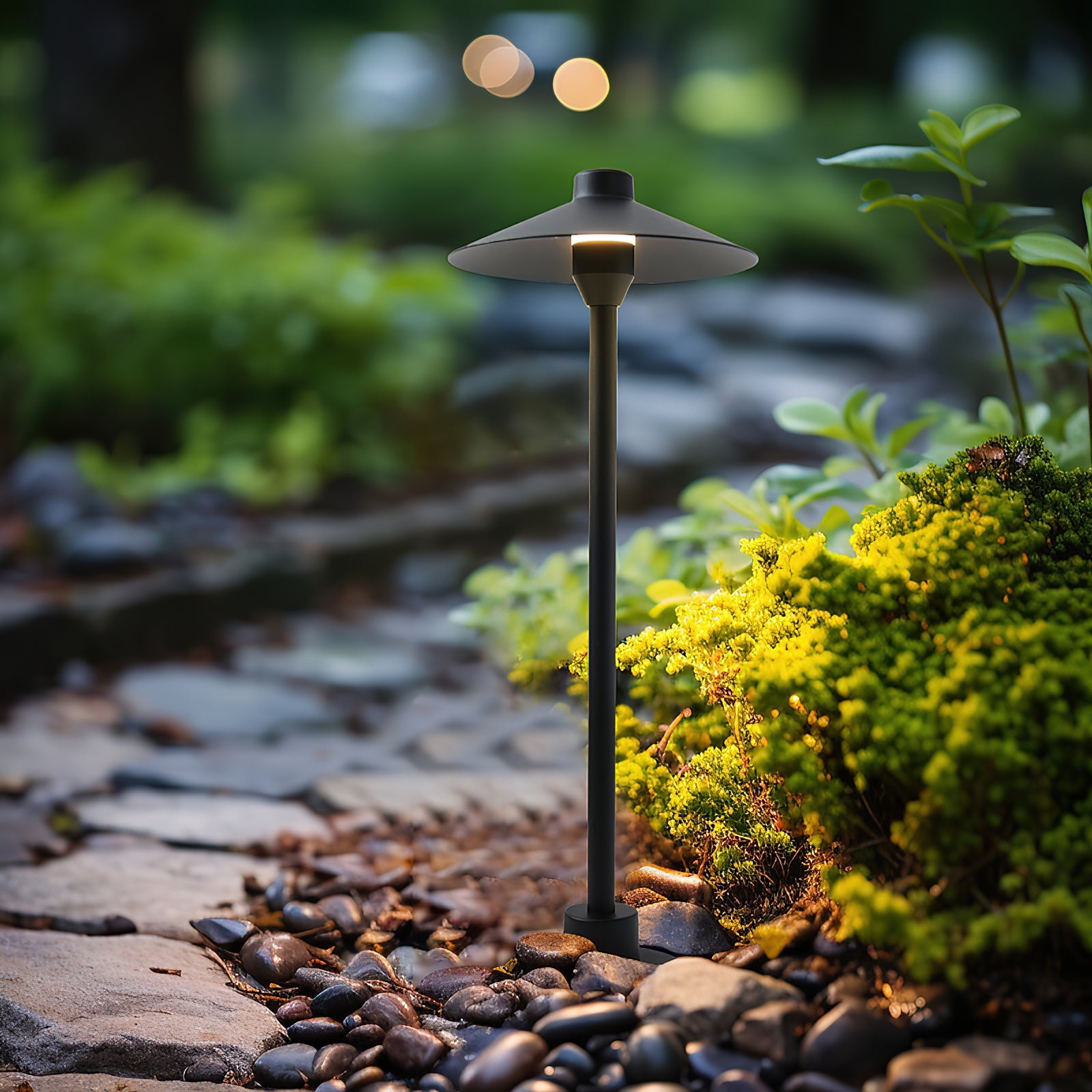 Minimal Cone Patio Lamp