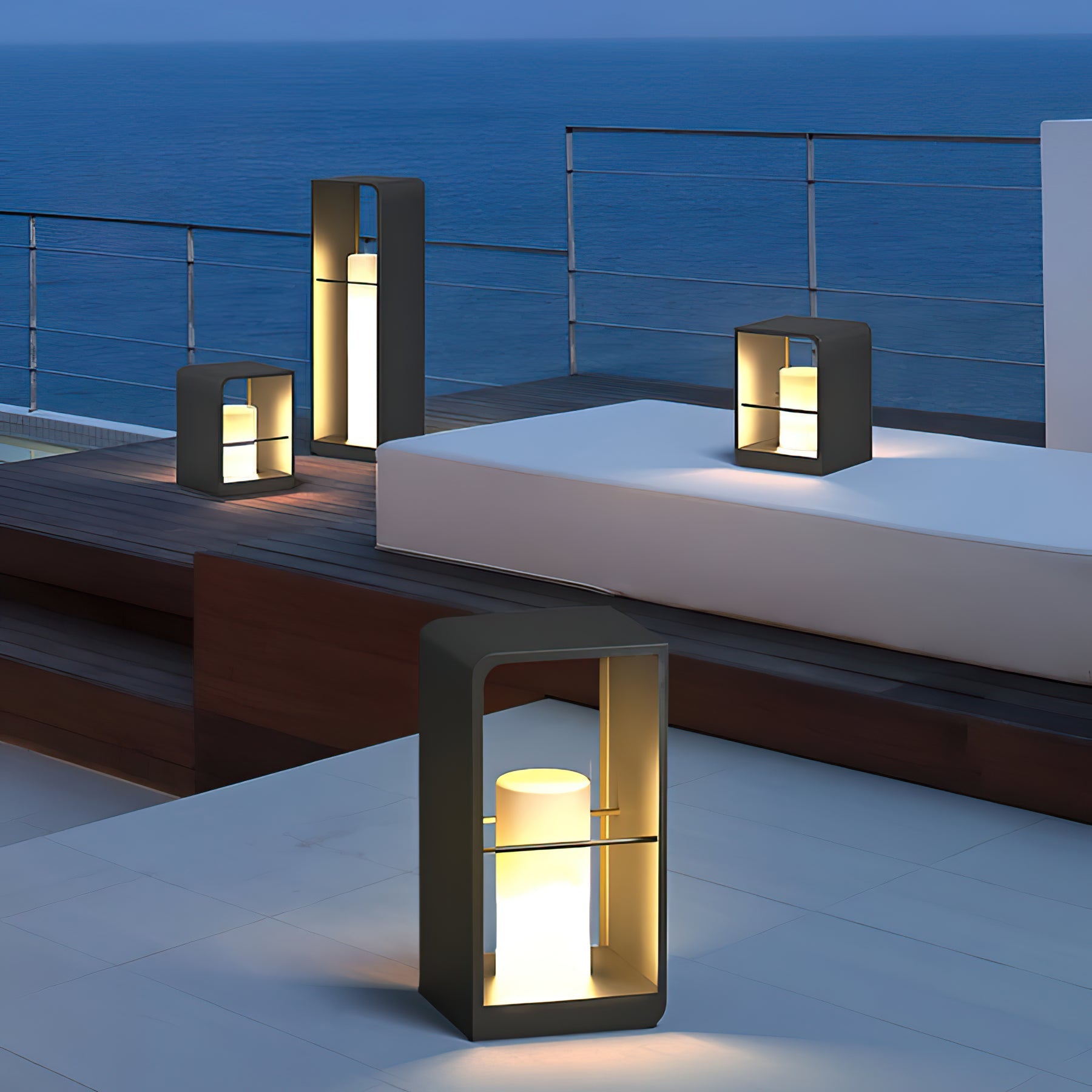 Solar Stem Path Lantern