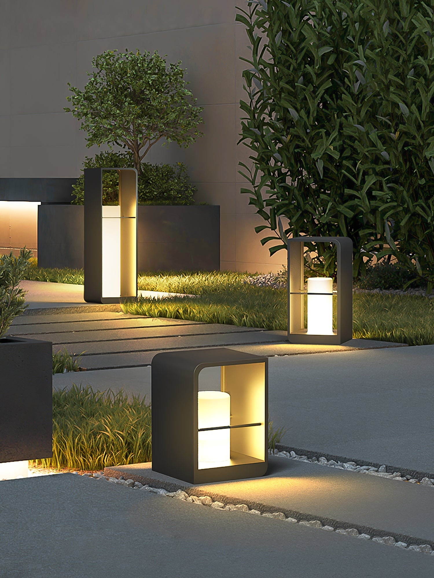 Solar Stem Path Lantern
