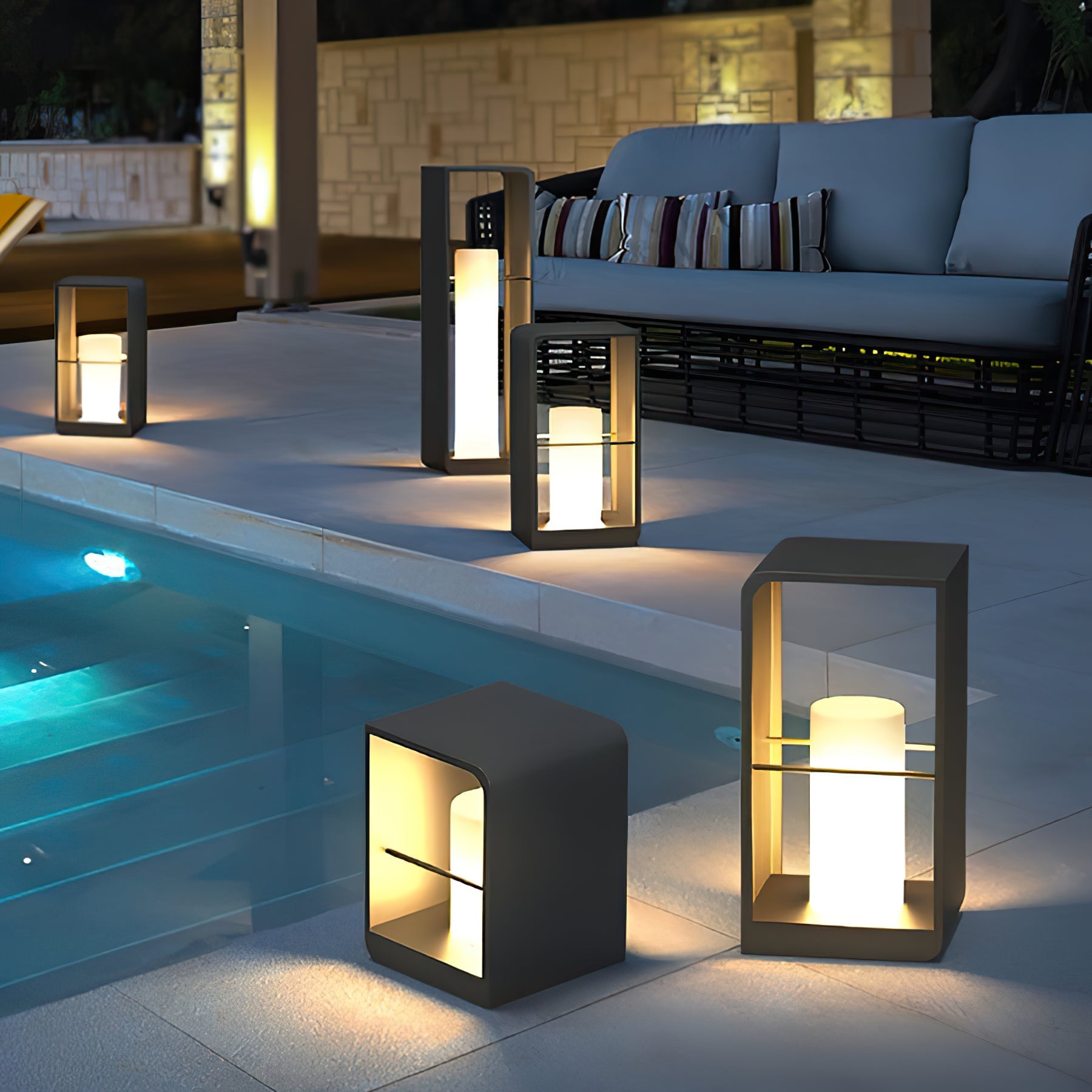 Solar Stem Path Lantern