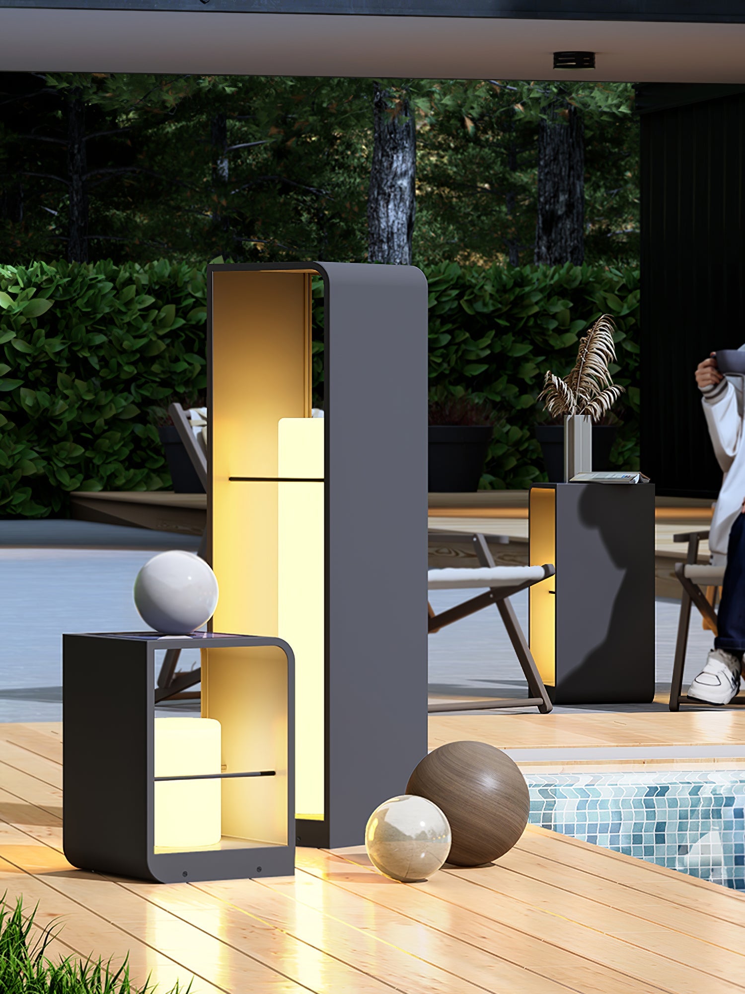 Solar Stem Path Lantern