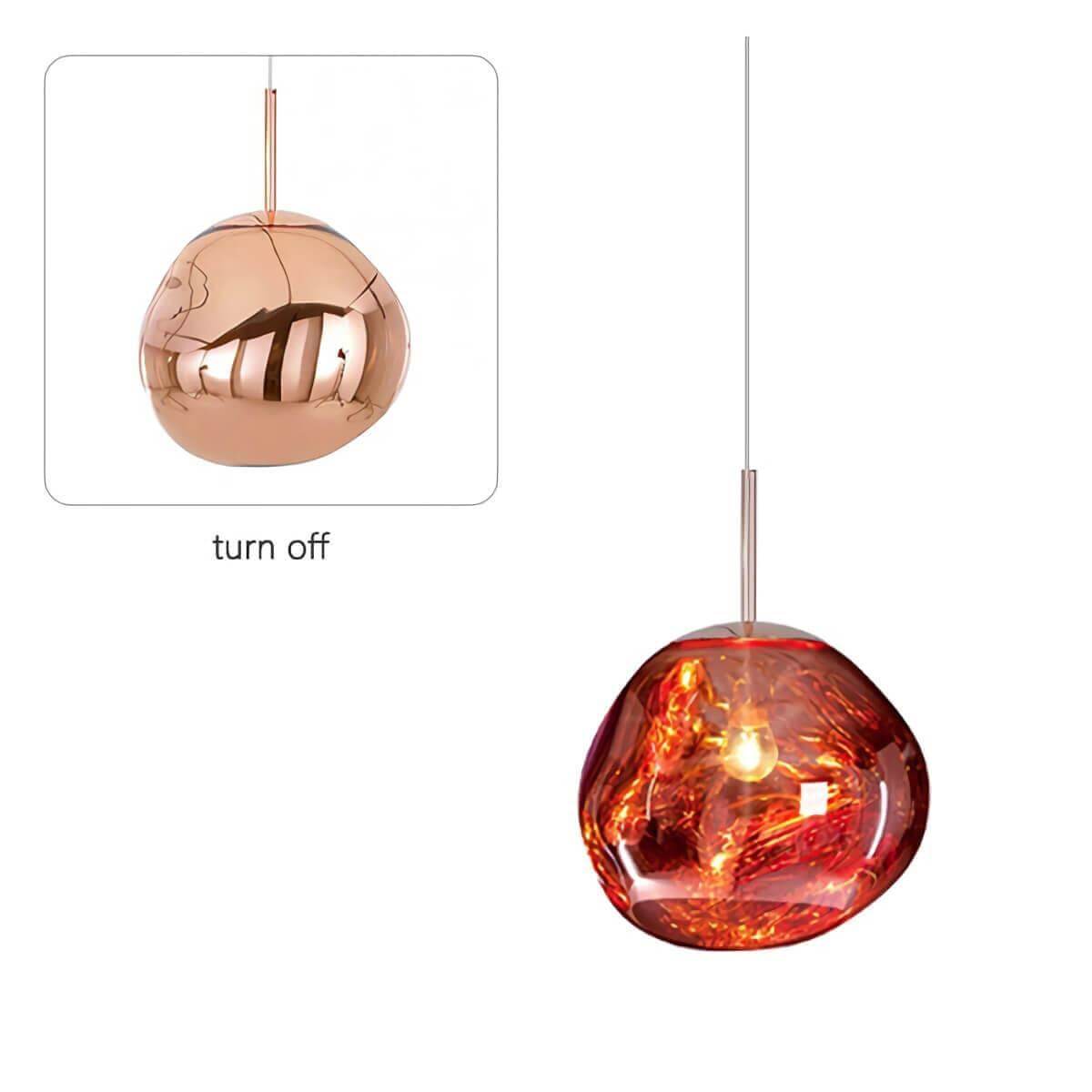 Opal Drop Pendant Light