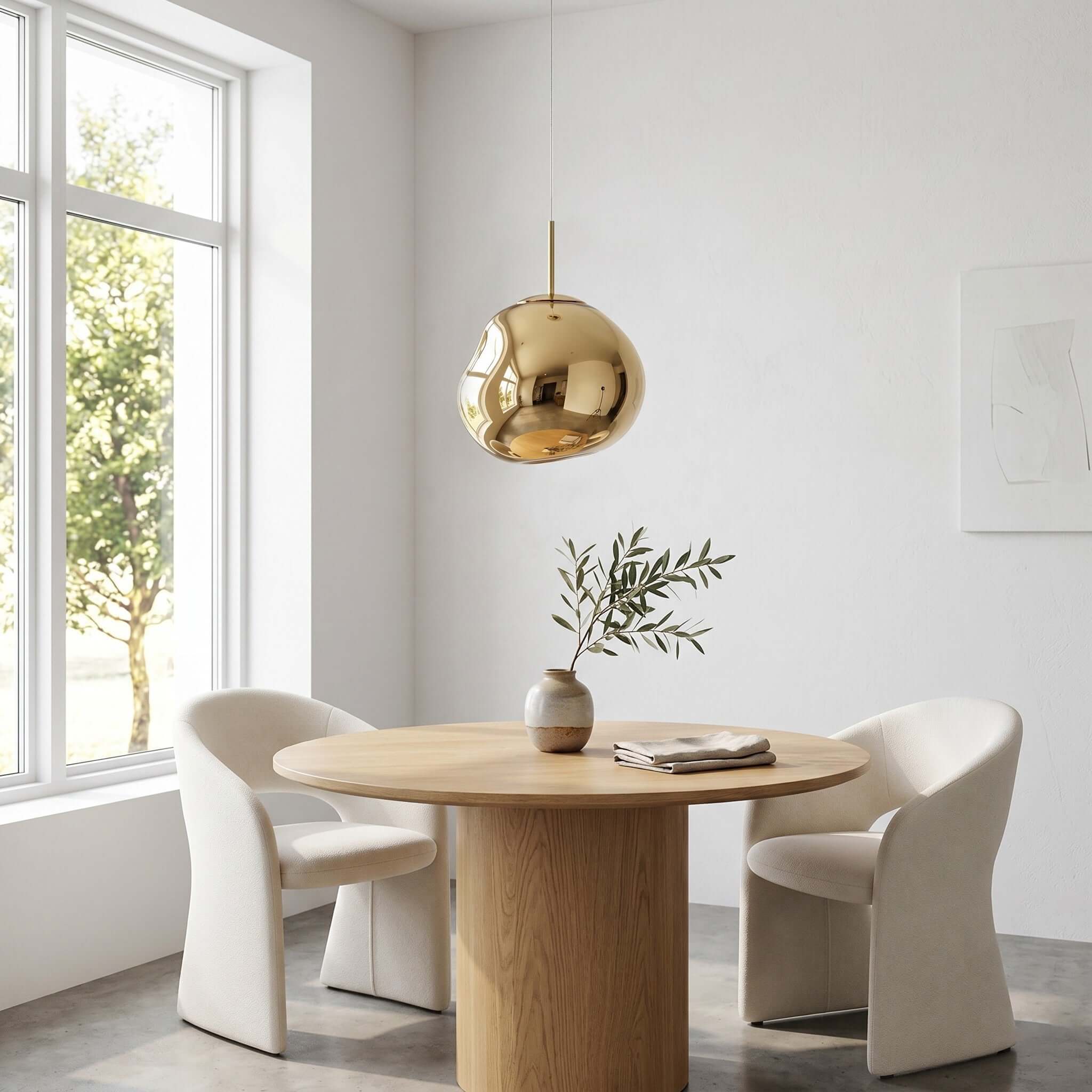 Opal Drop Pendant Light