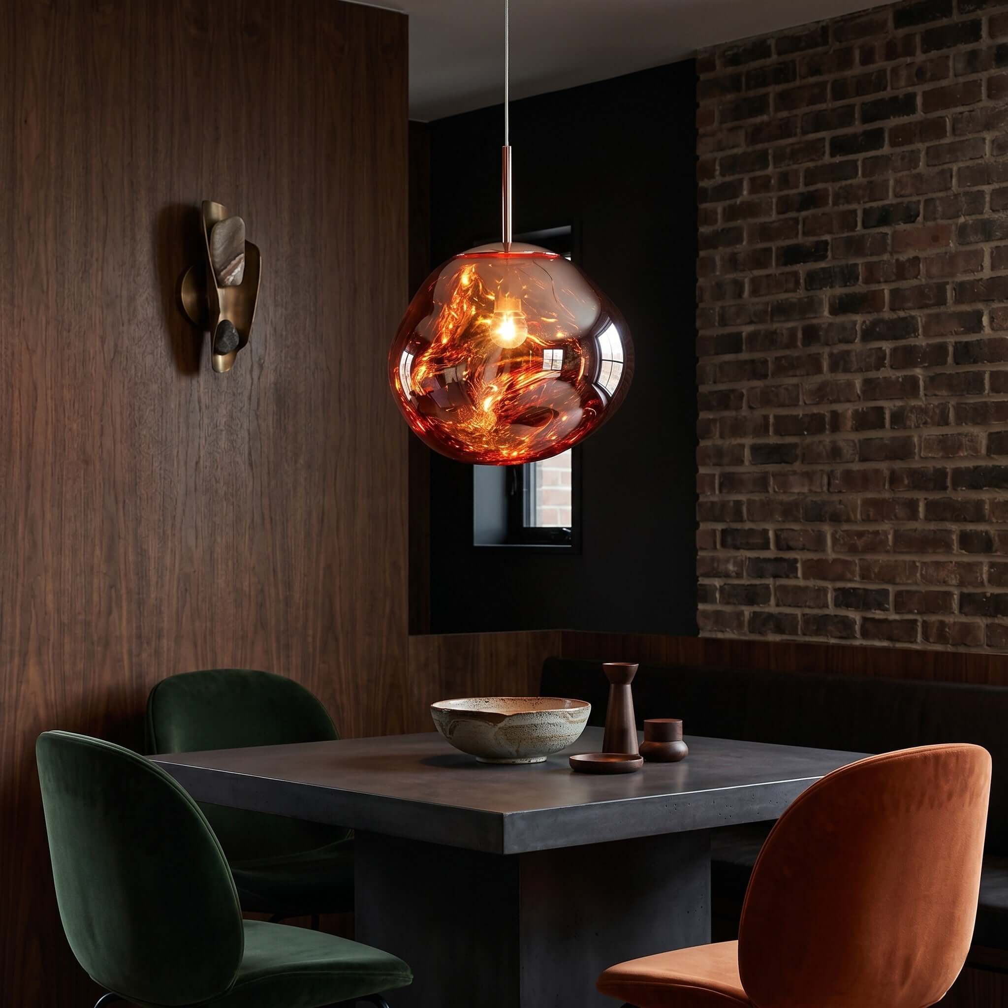 Opal Drop Pendant Light