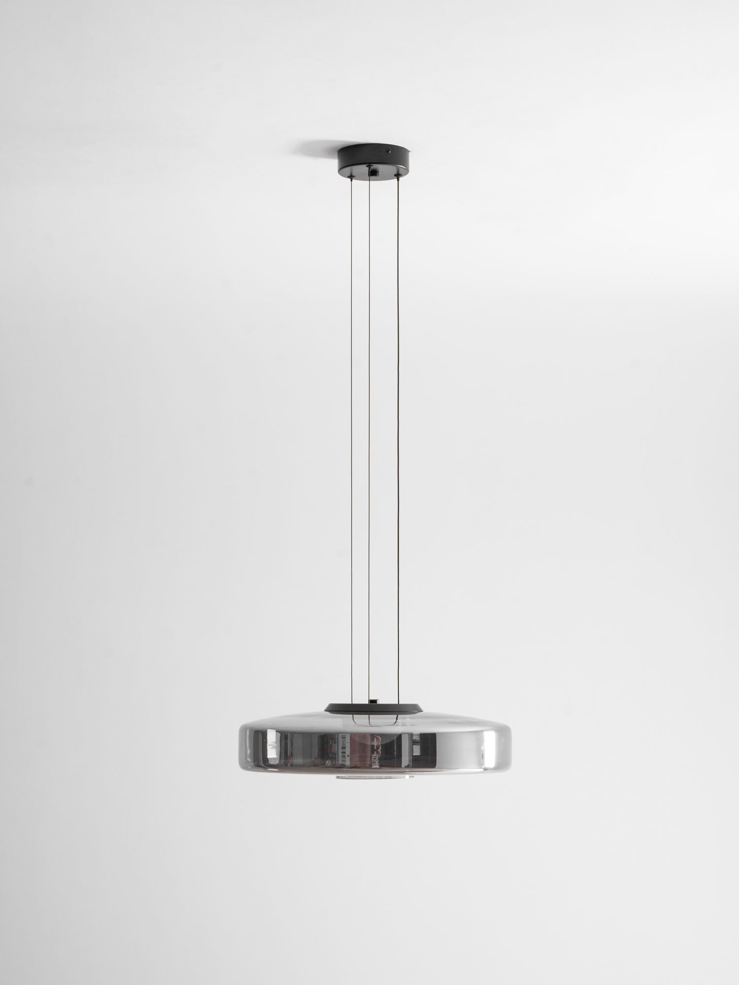 Strata Glass Disc Pendant
