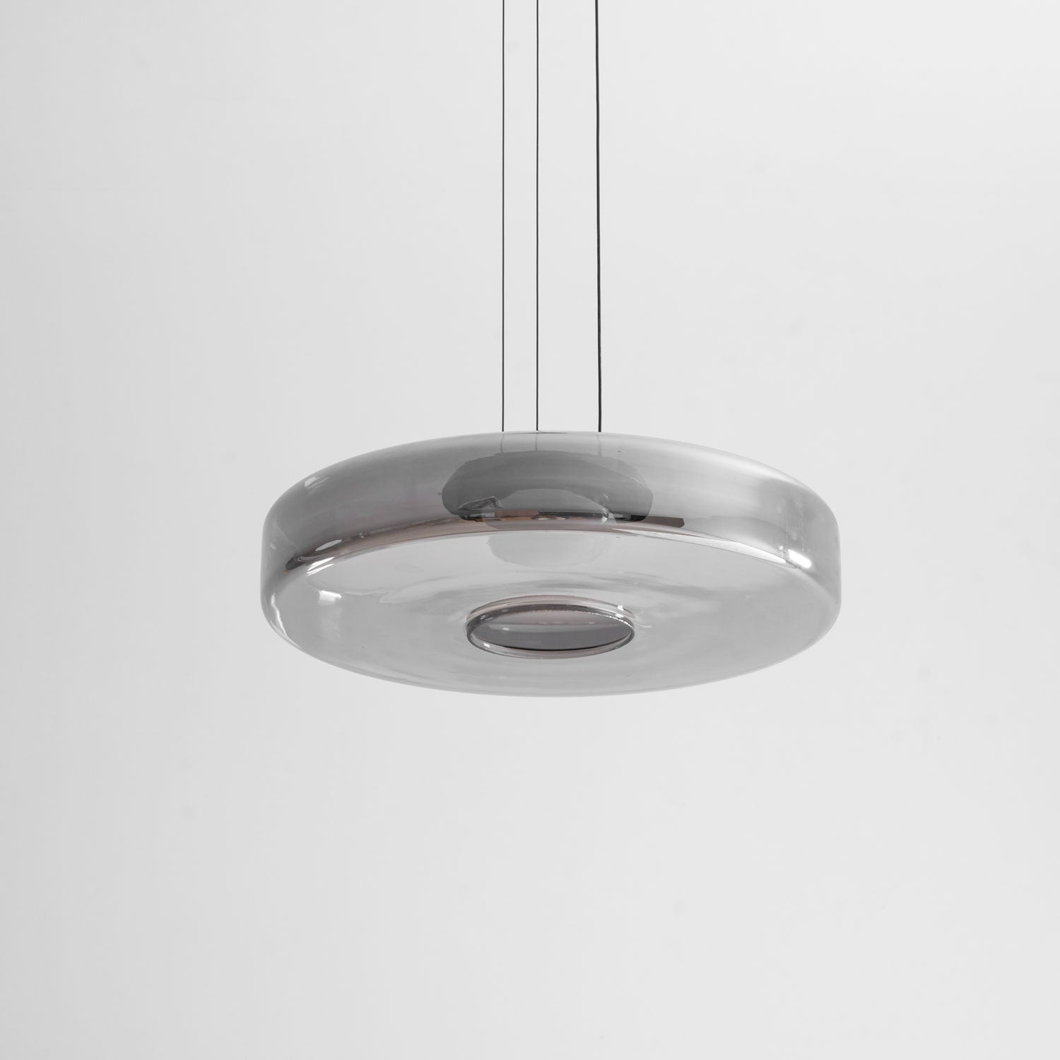 Strata Glass Disc Pendant