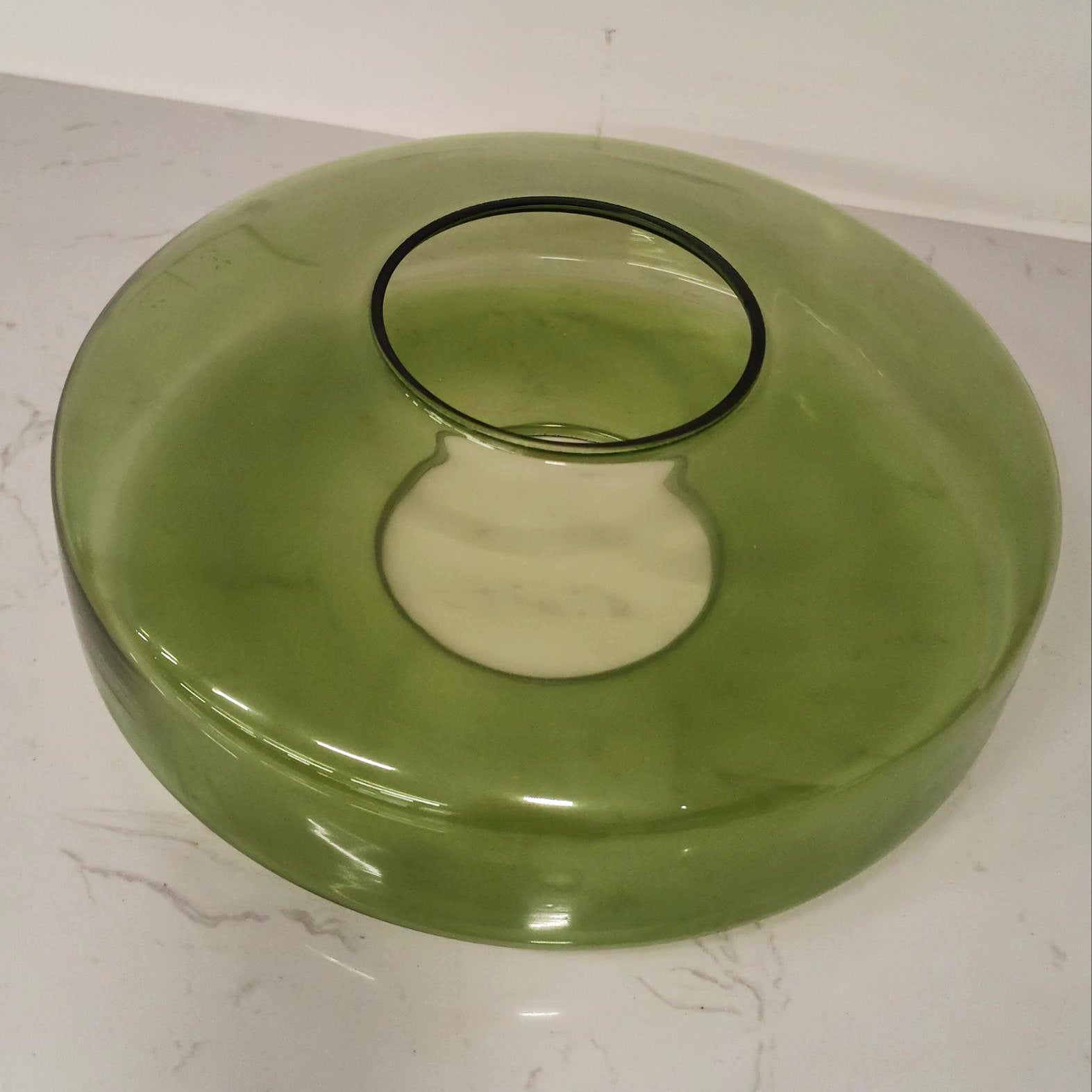 Strata Glass Disc Pendant