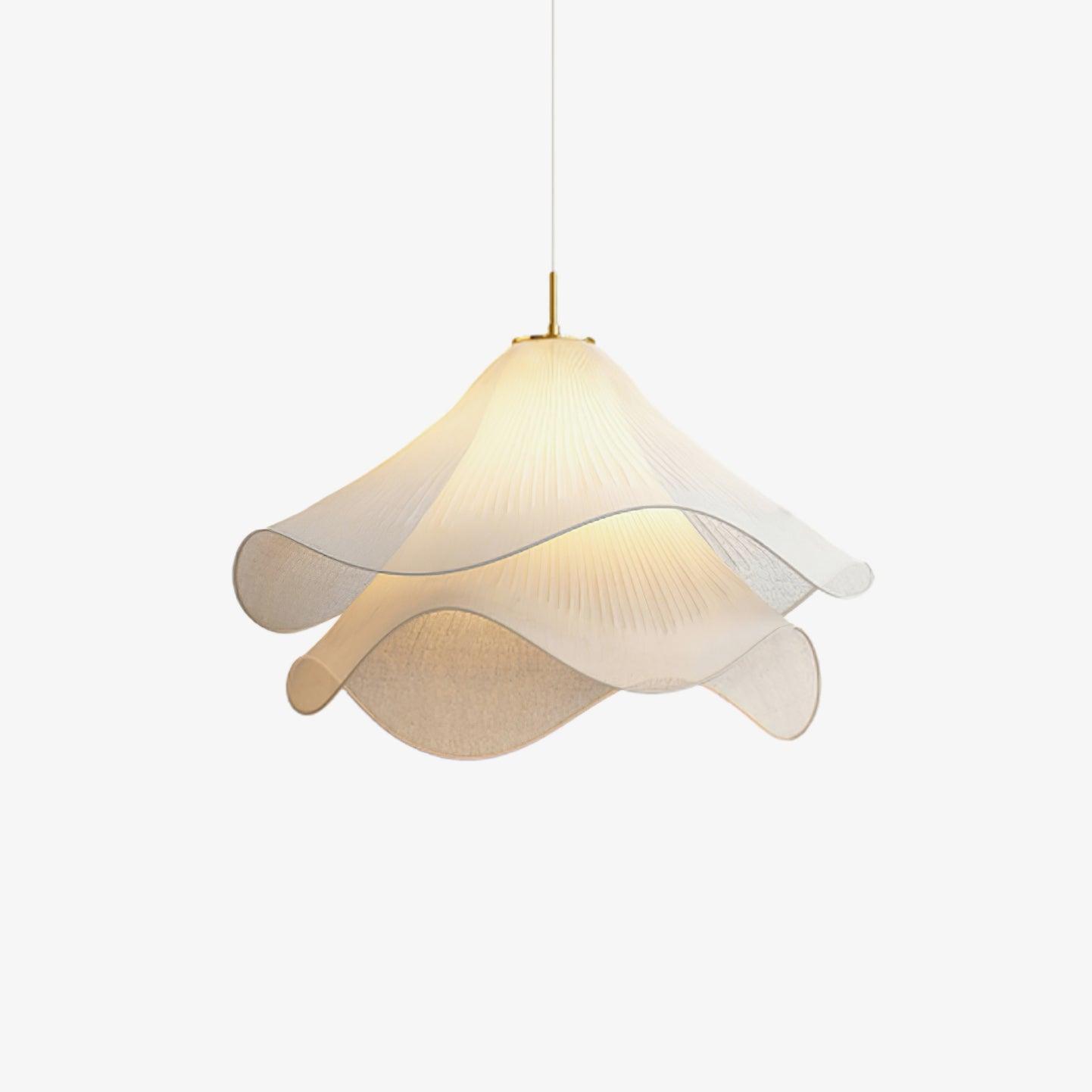 Ondine Pleated Bloom Pendant