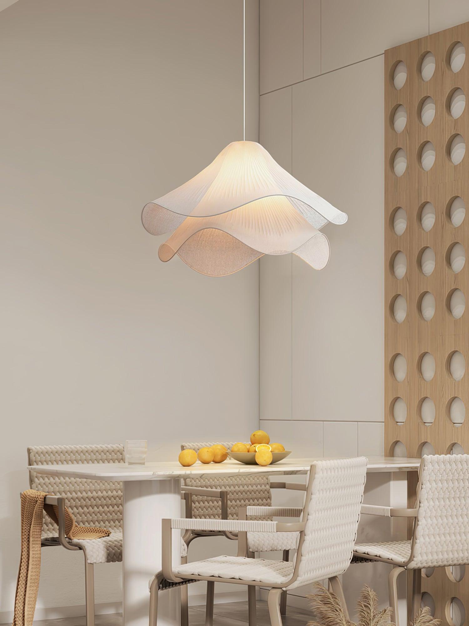 Ondine Pleated Bloom Pendant