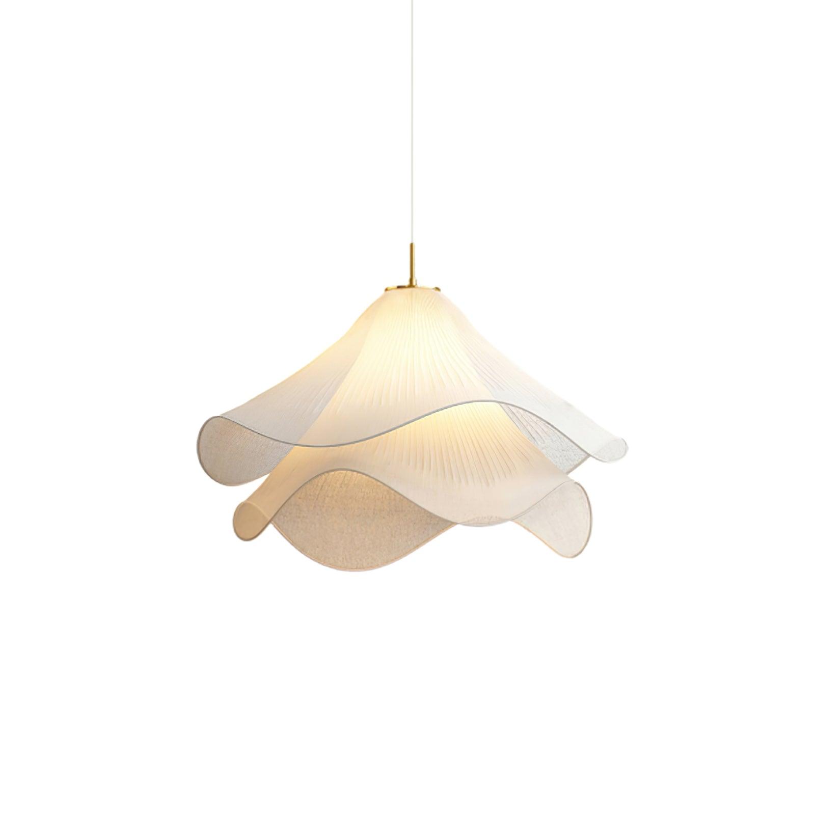 Ondine Pleated Bloom Pendant