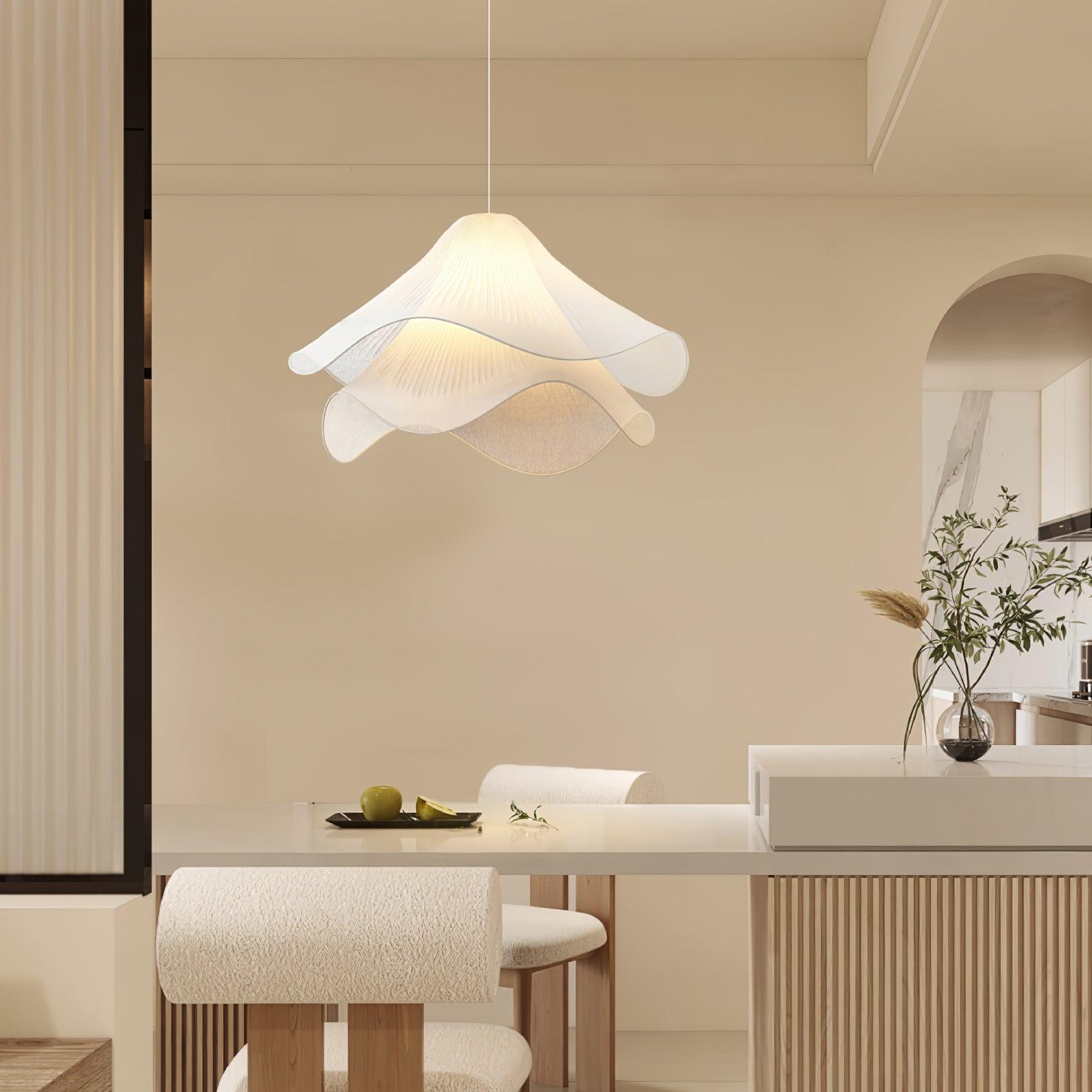 Ondine Pleated Bloom Pendant