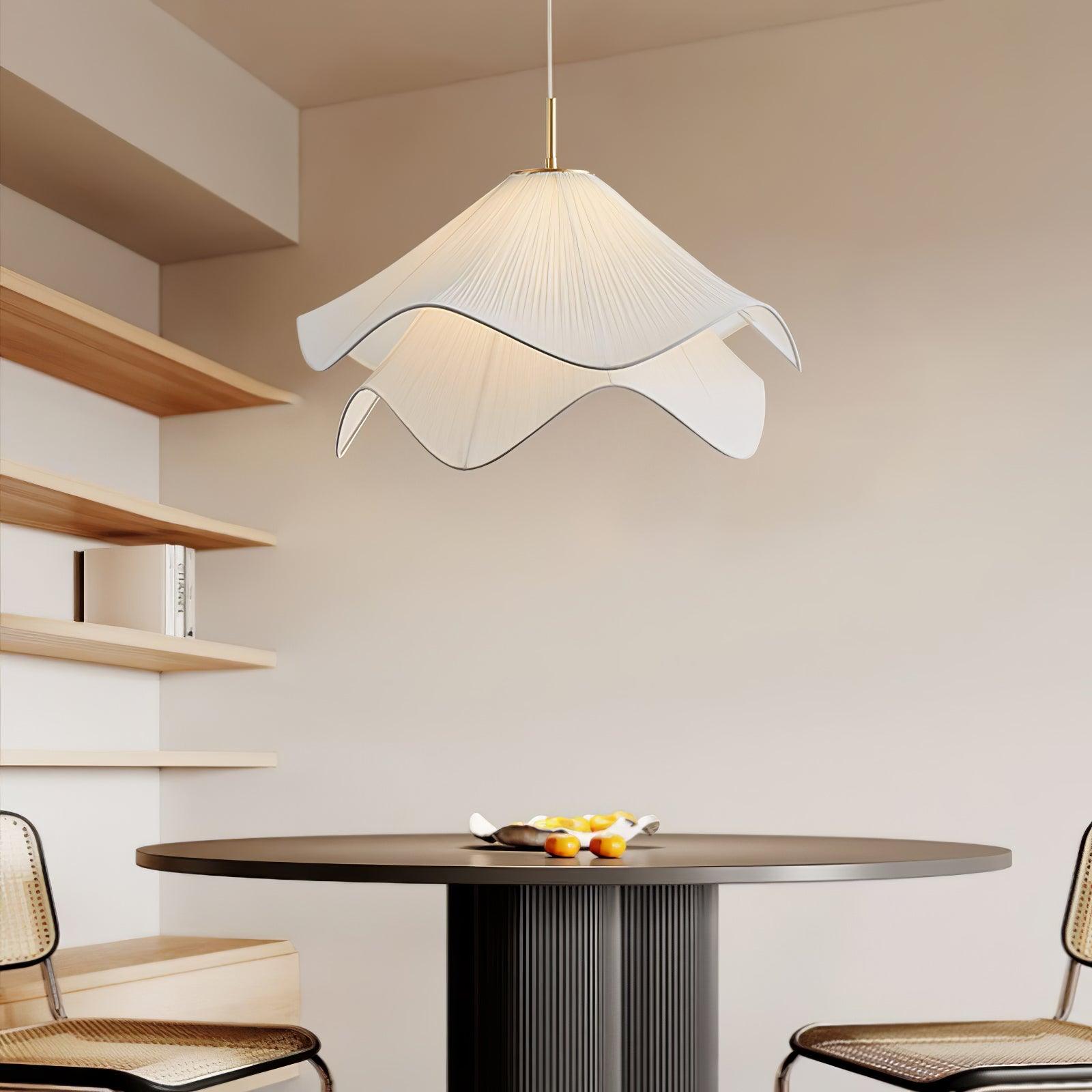 Ondine Pleated Bloom Pendant