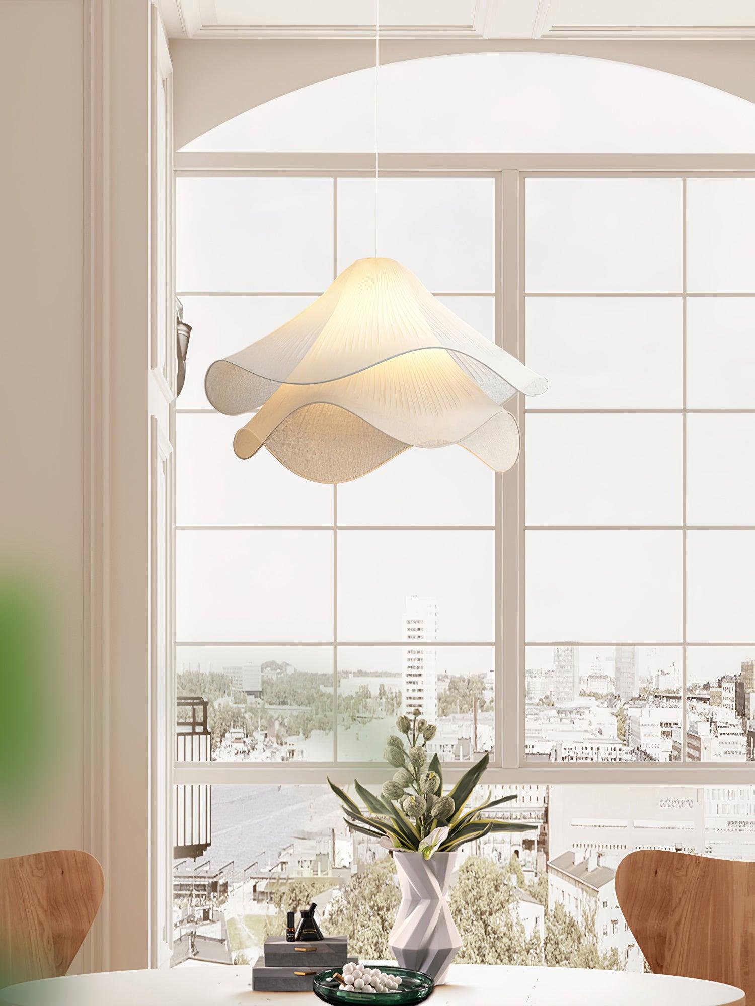 Ondine Pleated Bloom Pendant