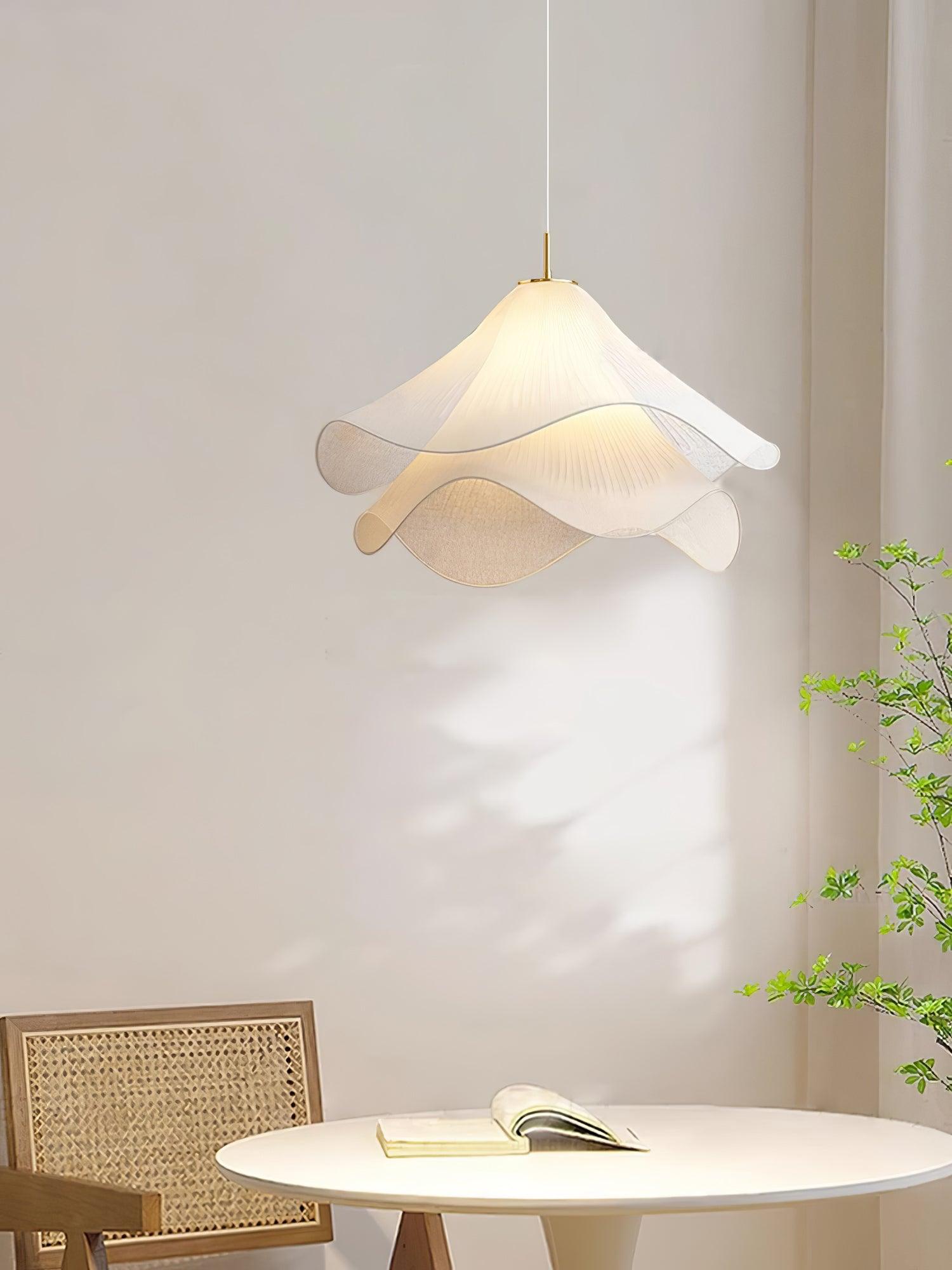 Ondine Pleated Bloom Pendant