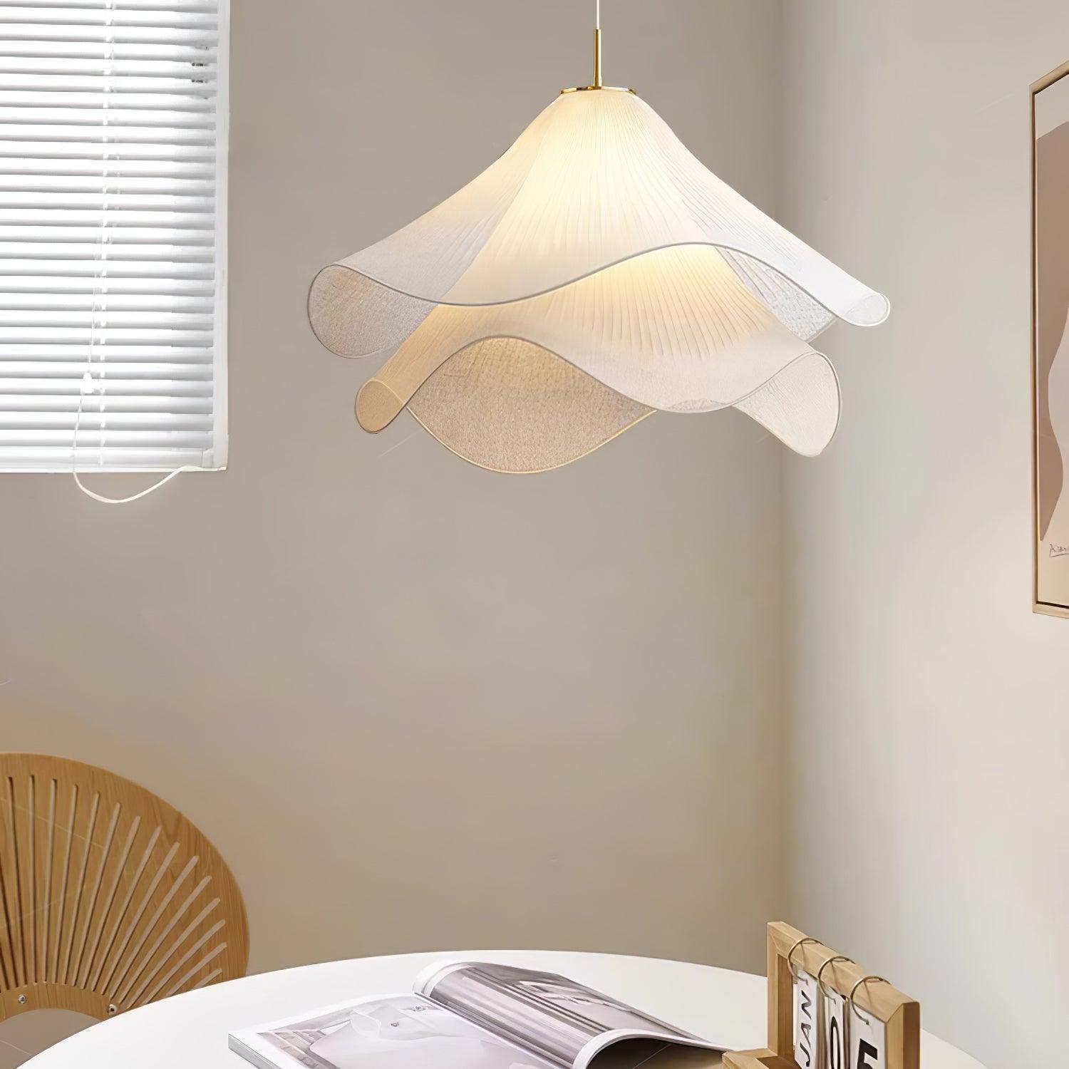 Ondine Pleated Bloom Pendant