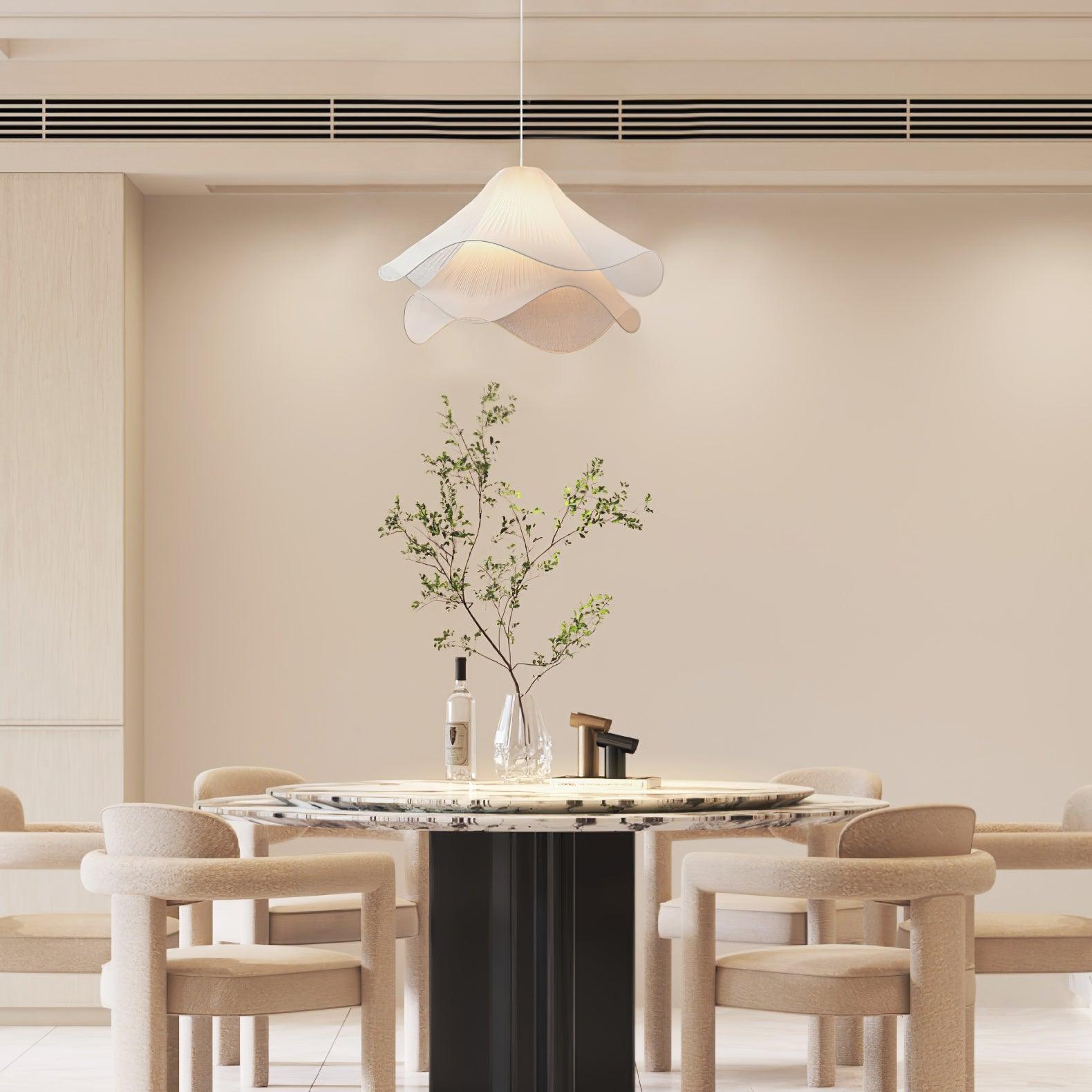 Ondine Pleated Bloom Pendant