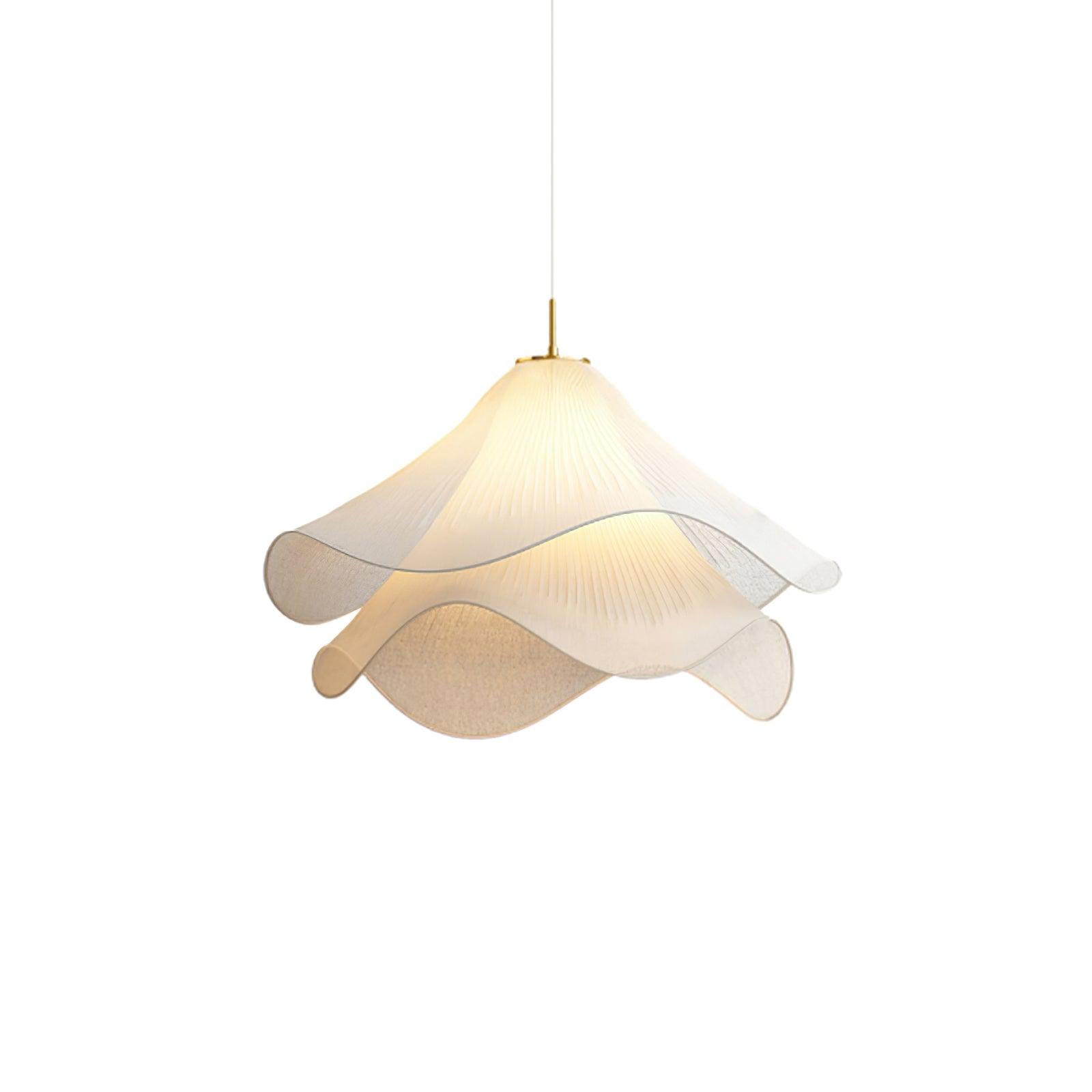 Ondine Pleated Bloom Pendant