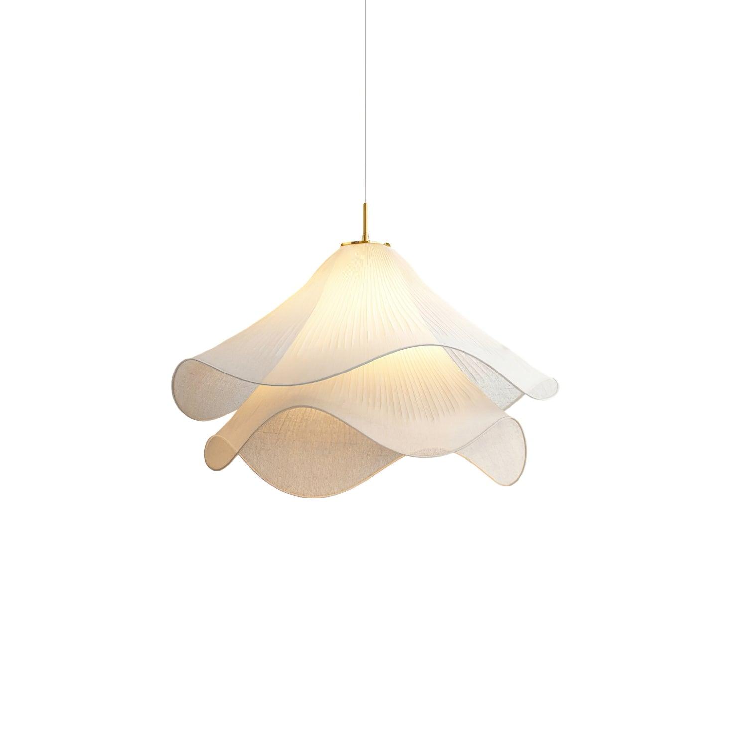 Ondine Pleated Bloom Pendant