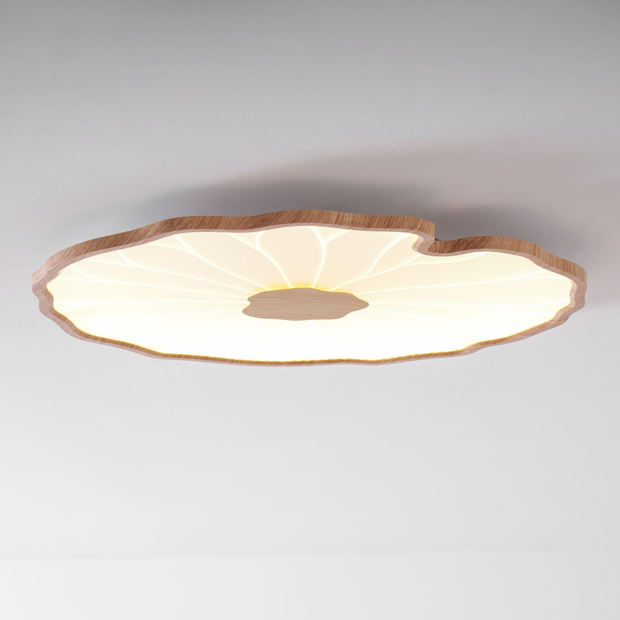Nami Wood Grain Ceiling Lamp