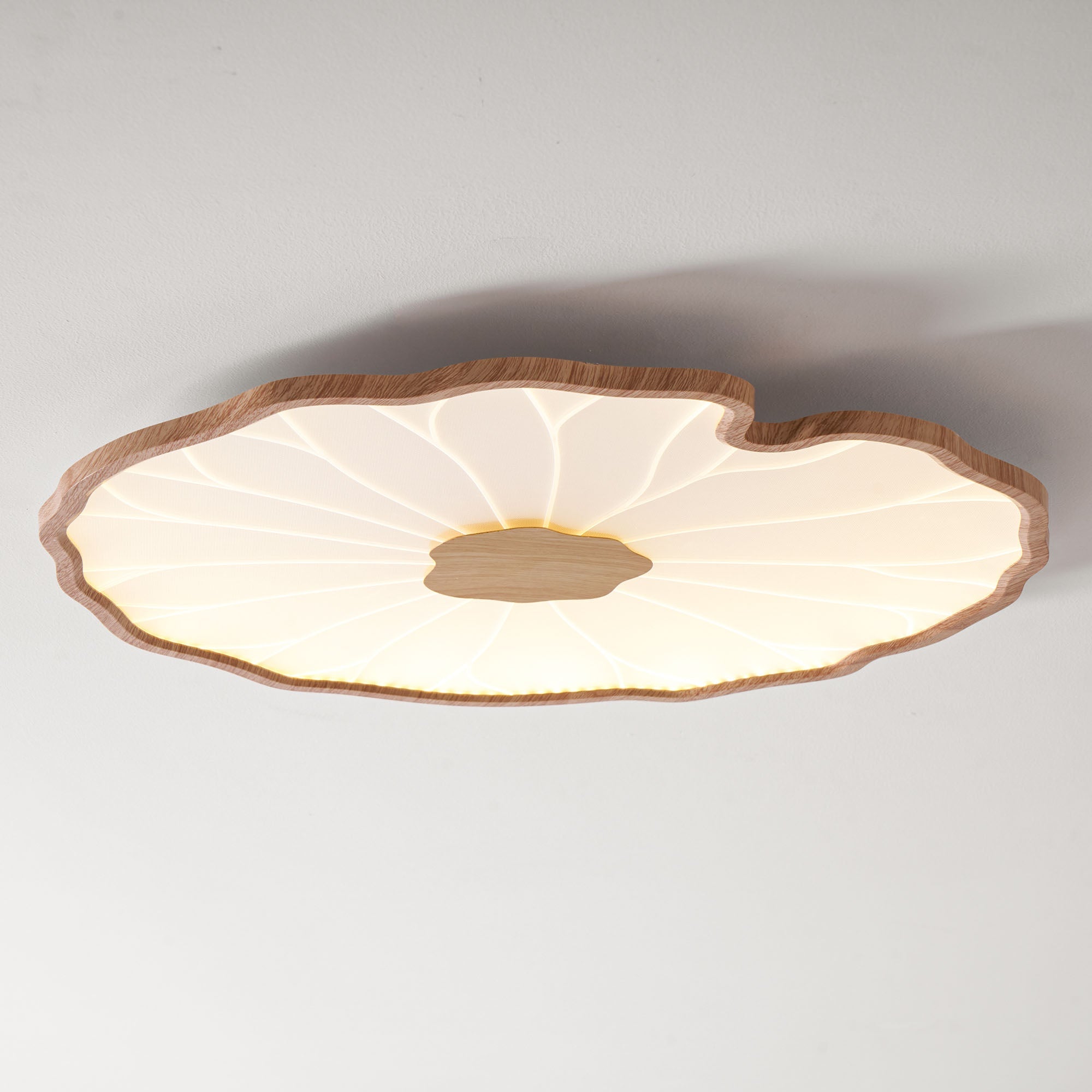 Nami Wood Grain Ceiling Lamp