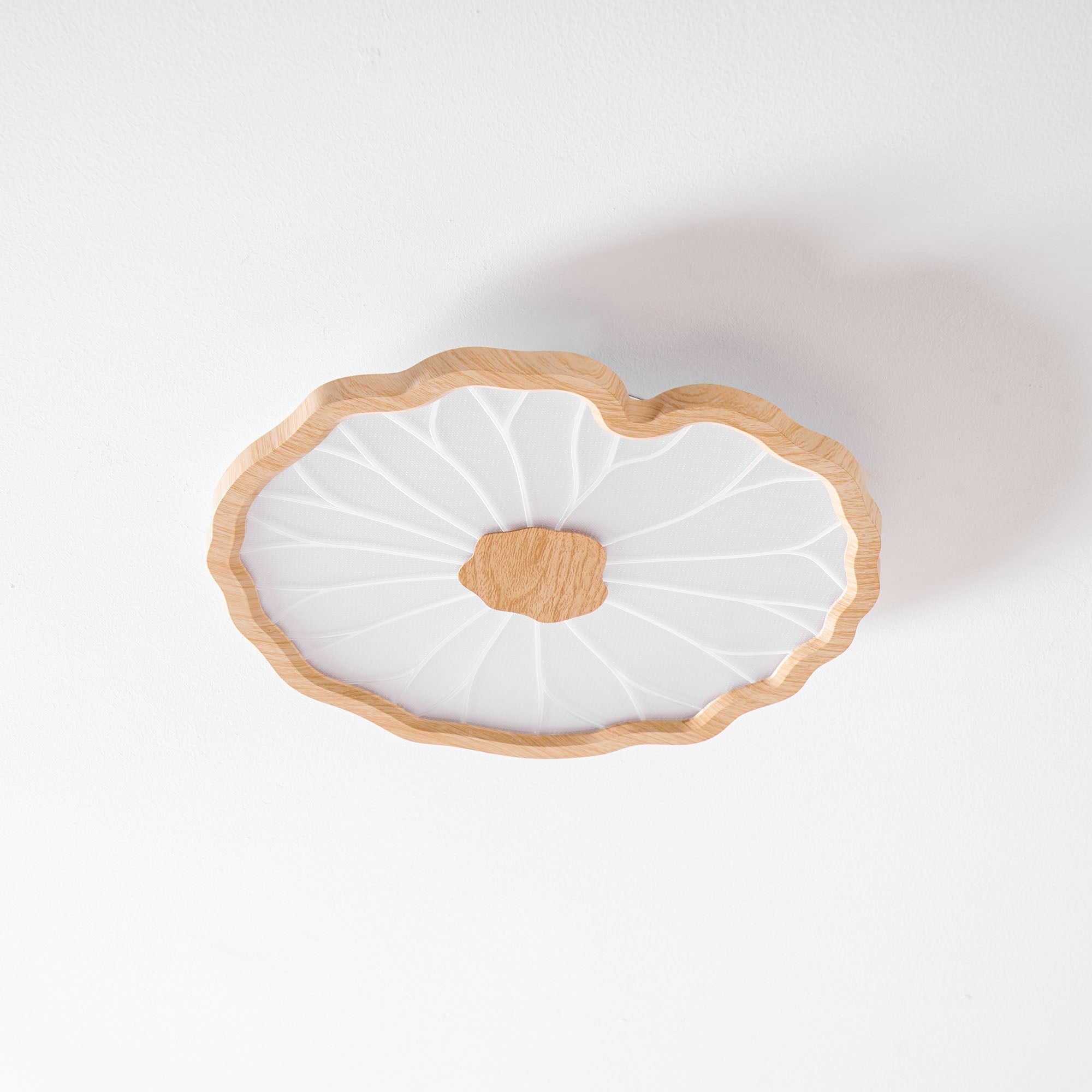 Nami Wood Grain Ceiling Lamp