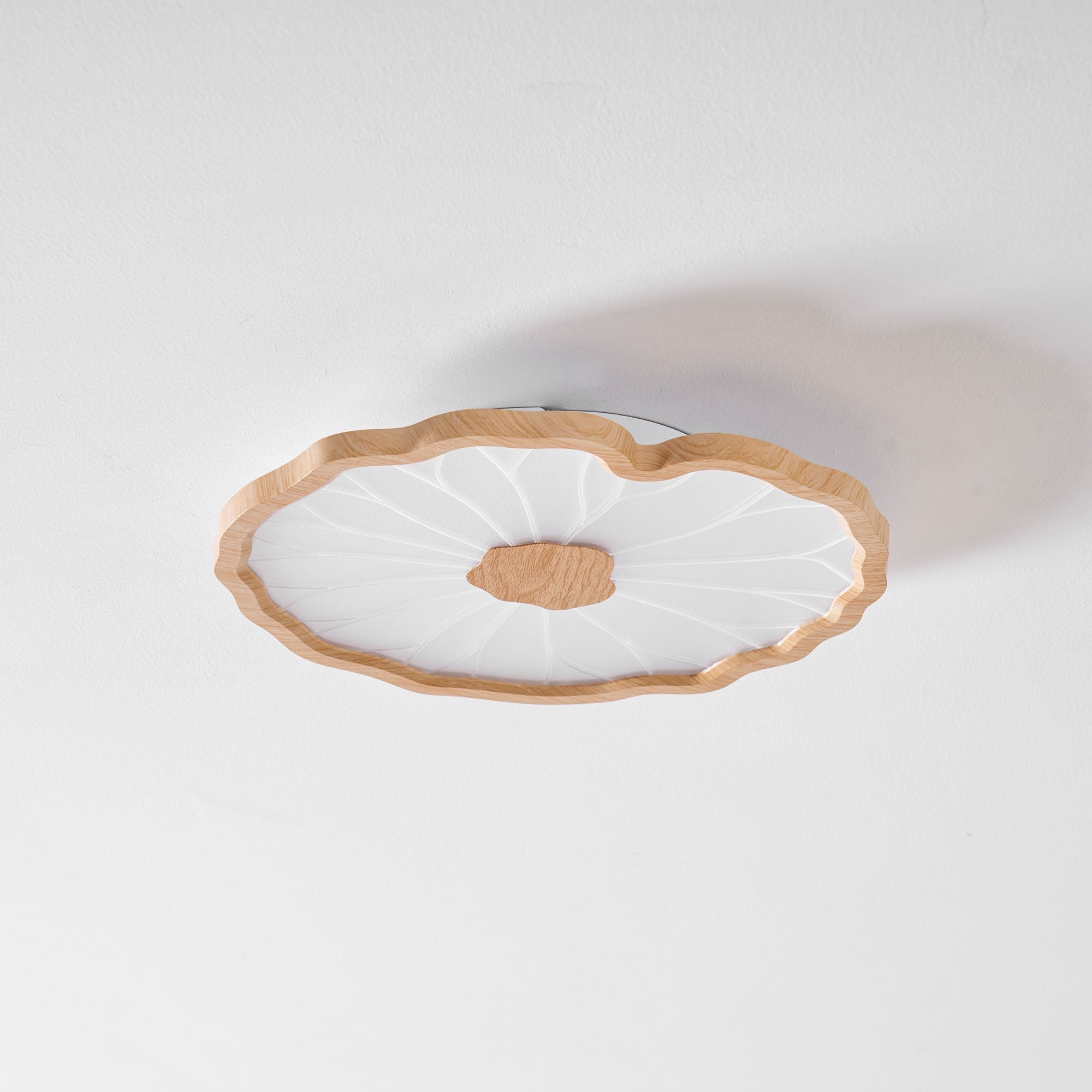 Nami Wood Grain Ceiling Lamp