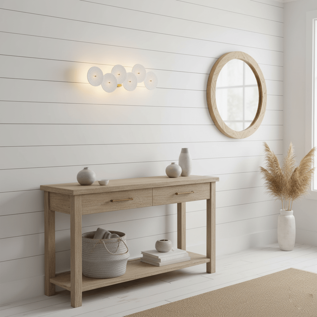 Bloom Ceramic Petal Sconce