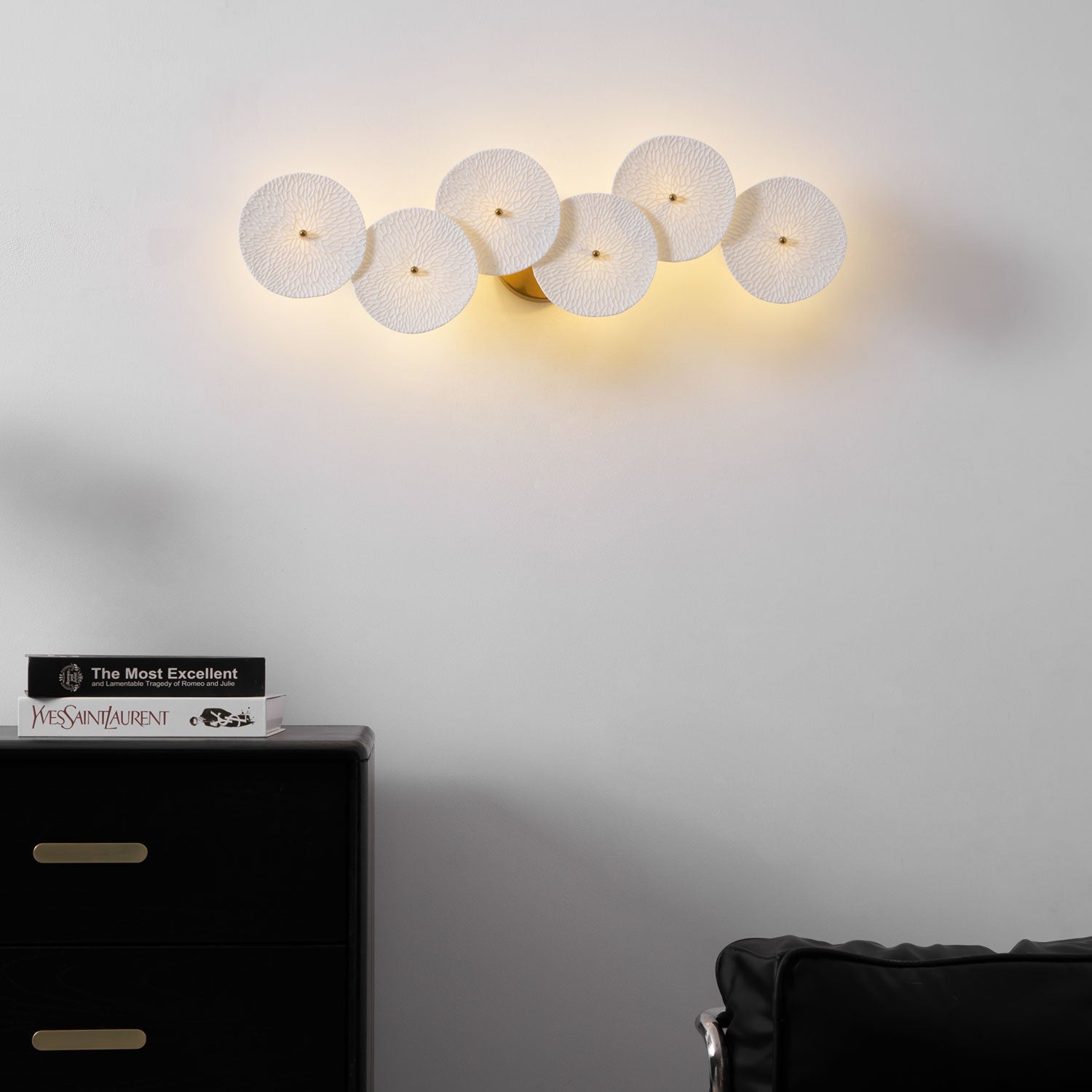 Bloom Ceramic Petal Sconce