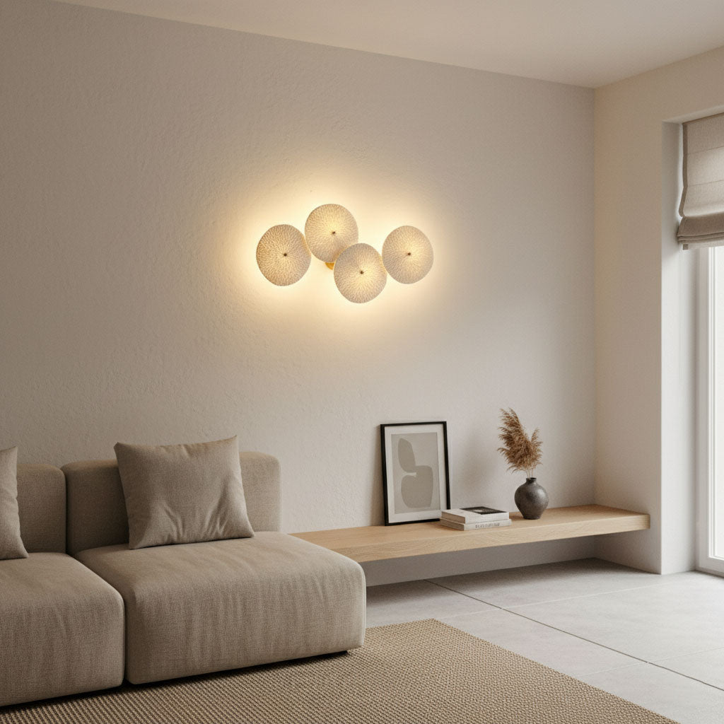 Bloom Ceramic Petal Sconce