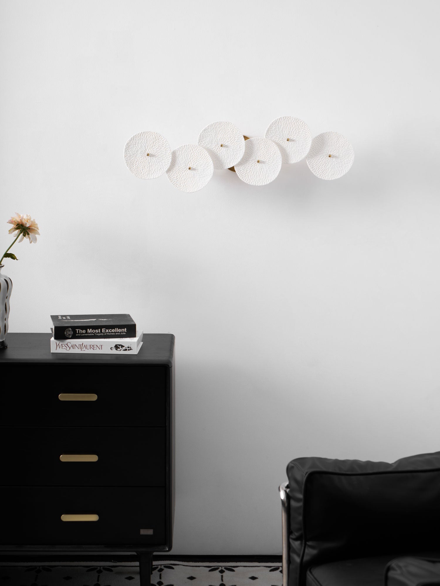 Bloom Ceramic Petal Sconce