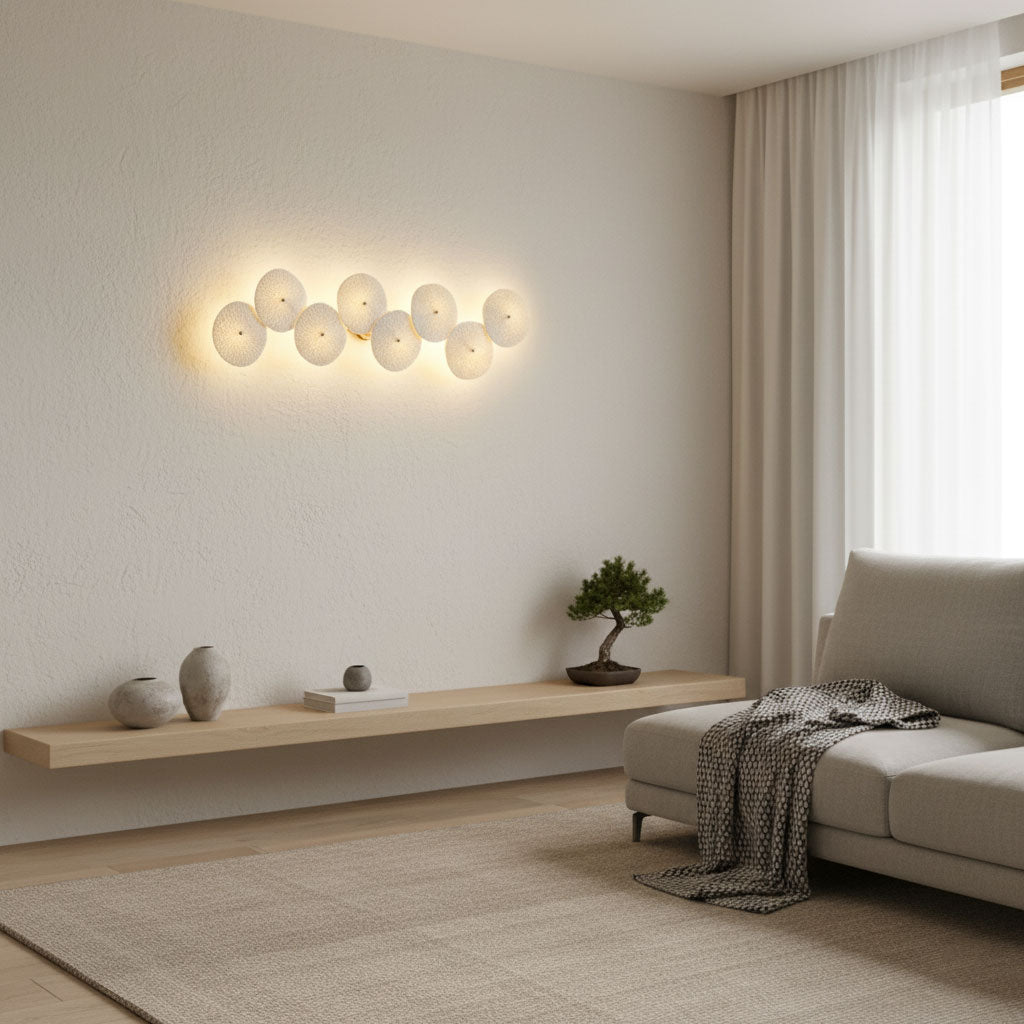 Bloom Ceramic Petal Sconce