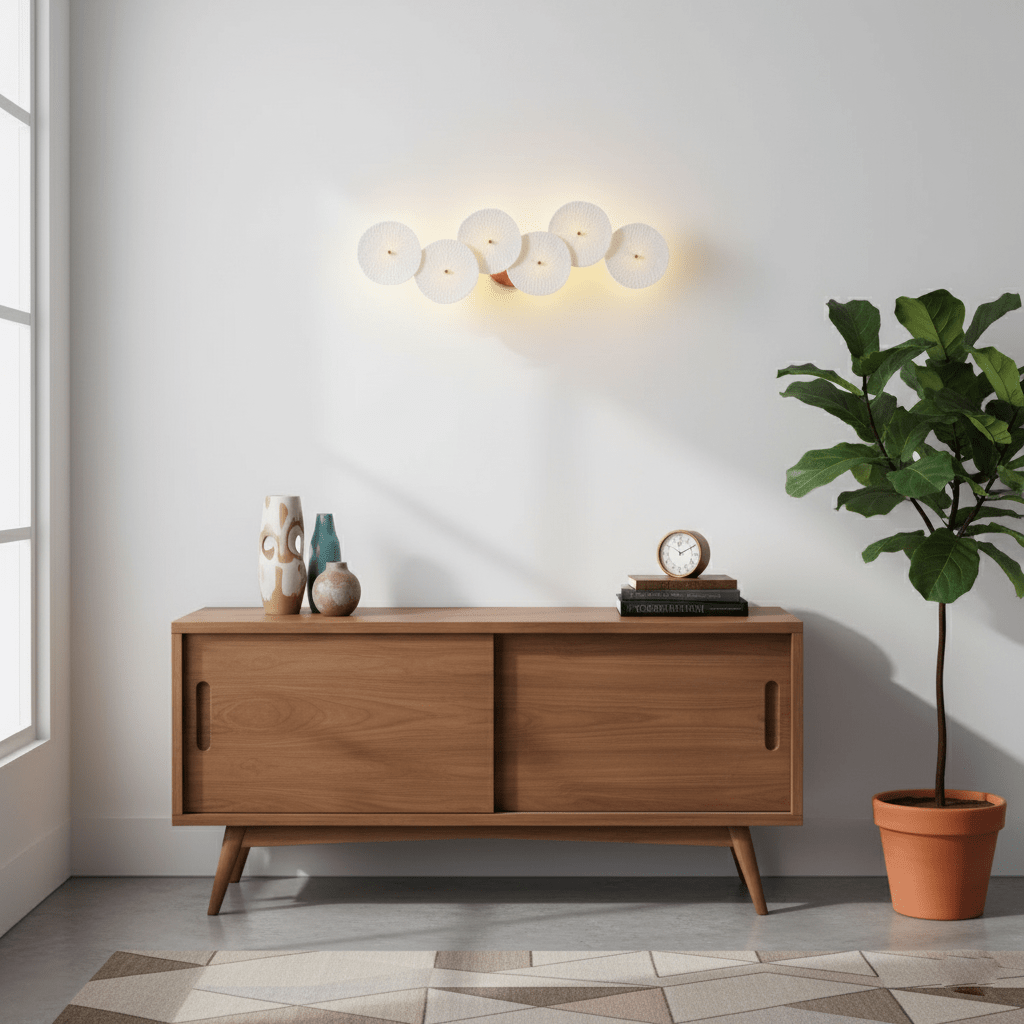 Bloom Ceramic Petal Sconce