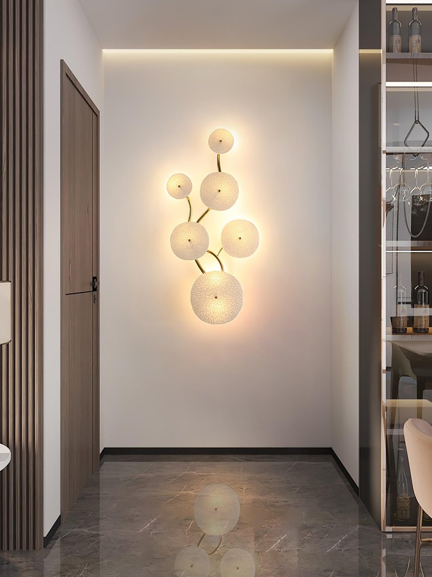Bloom Ceramic Petal Sconce