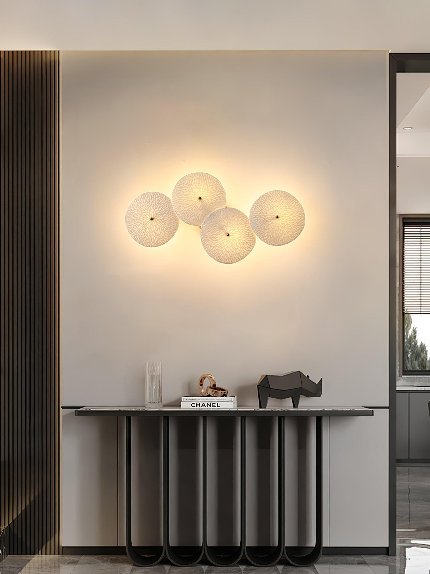 Bloom Ceramic Petal Sconce