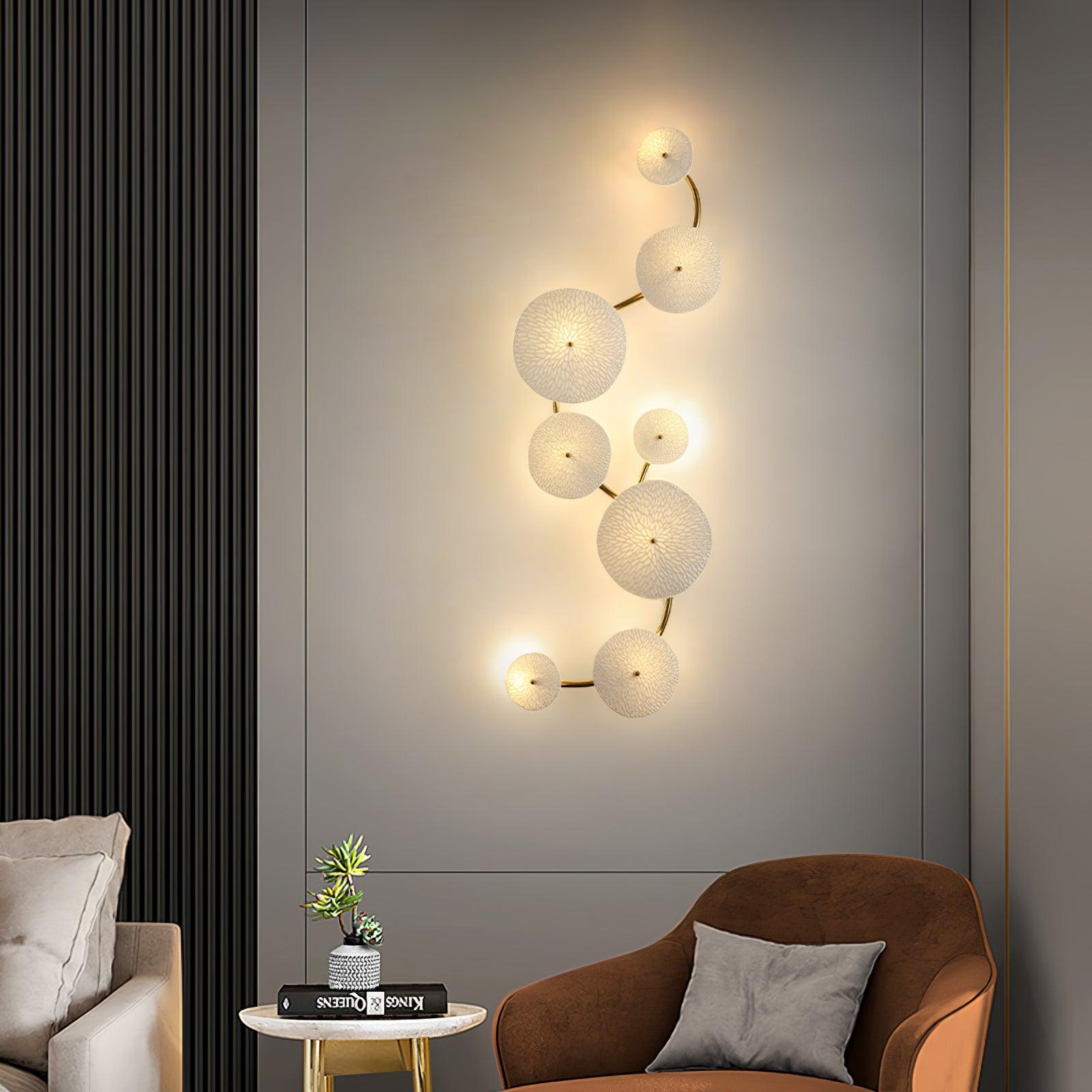 Bloom Ceramic Petal Sconce