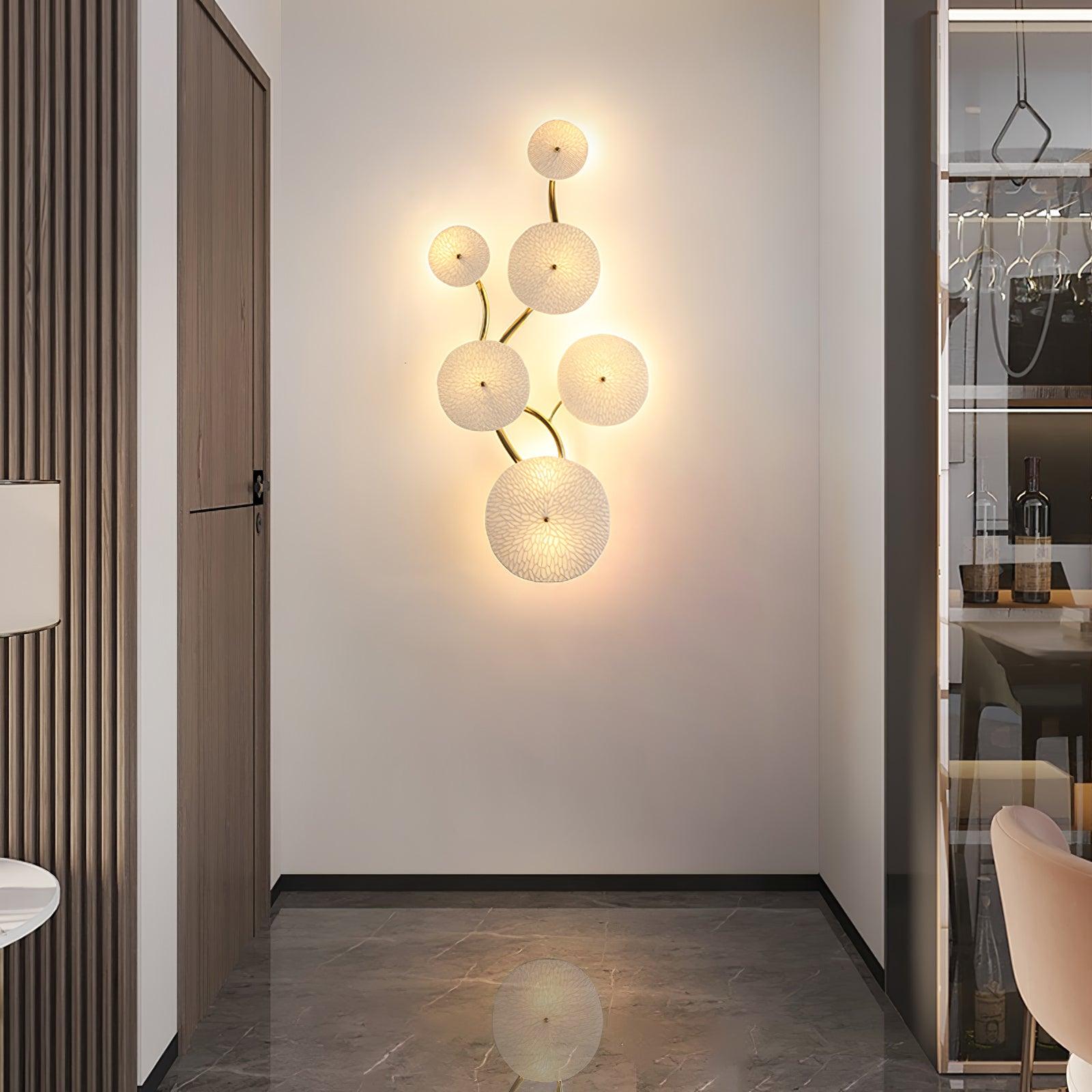 Bloom Ceramic Petal Sconce
