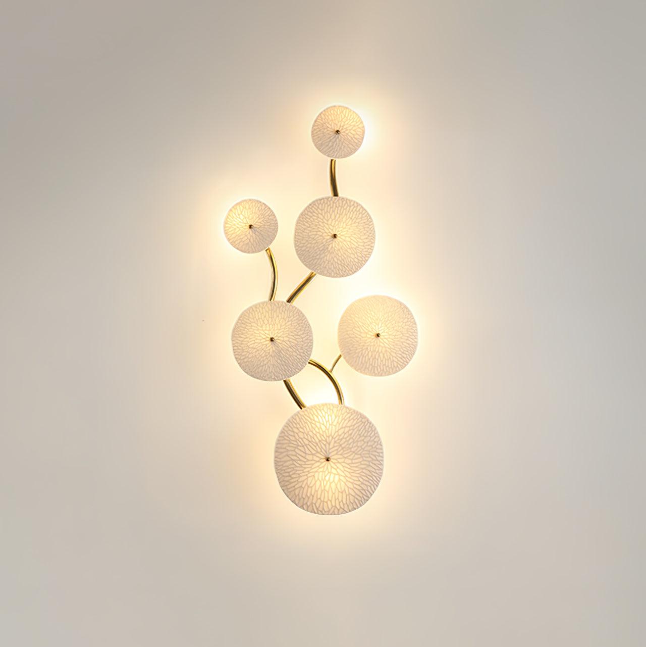 Bloom Ceramic Petal Sconce