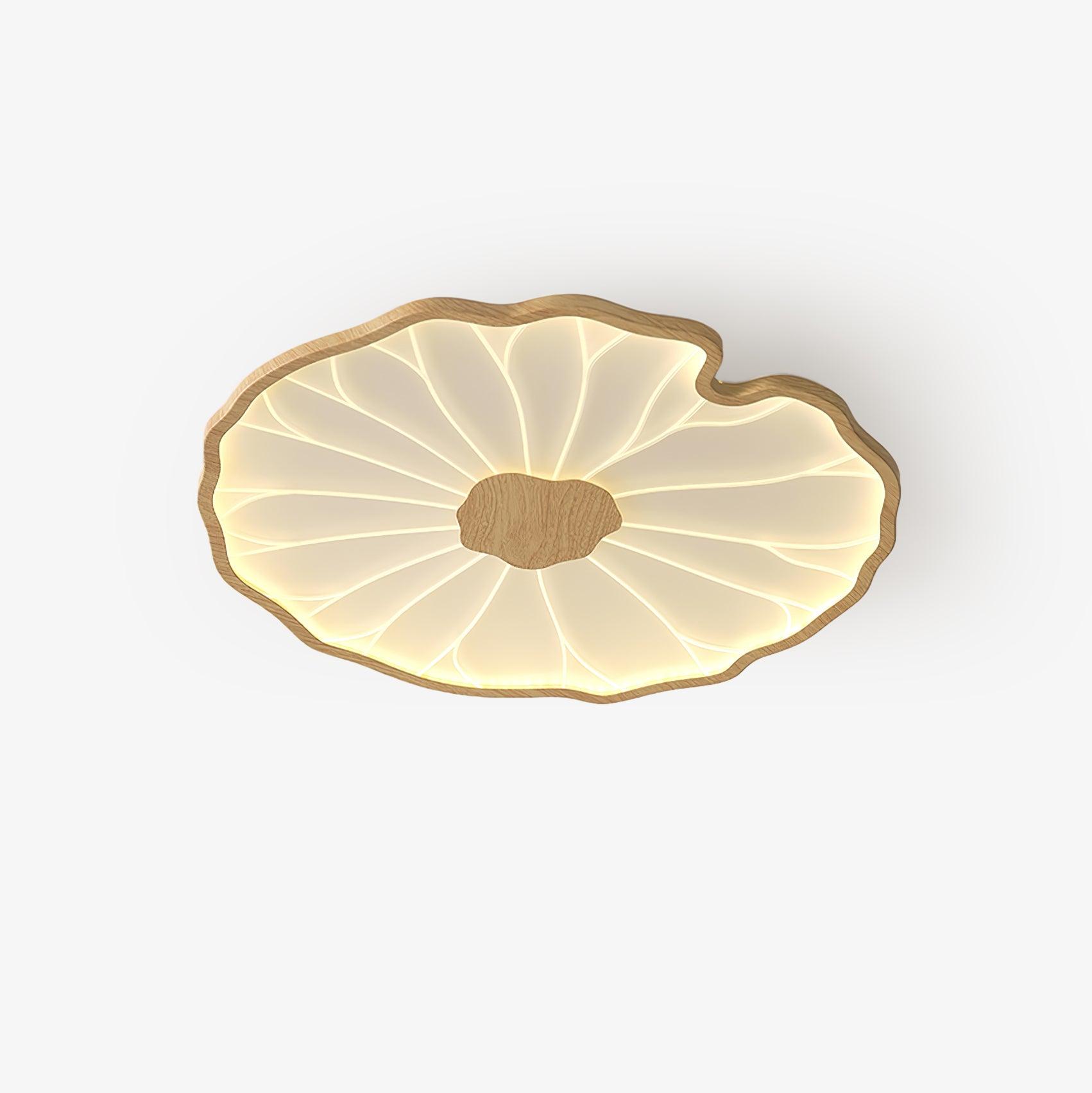 Nami Wood Grain Ceiling Lamp