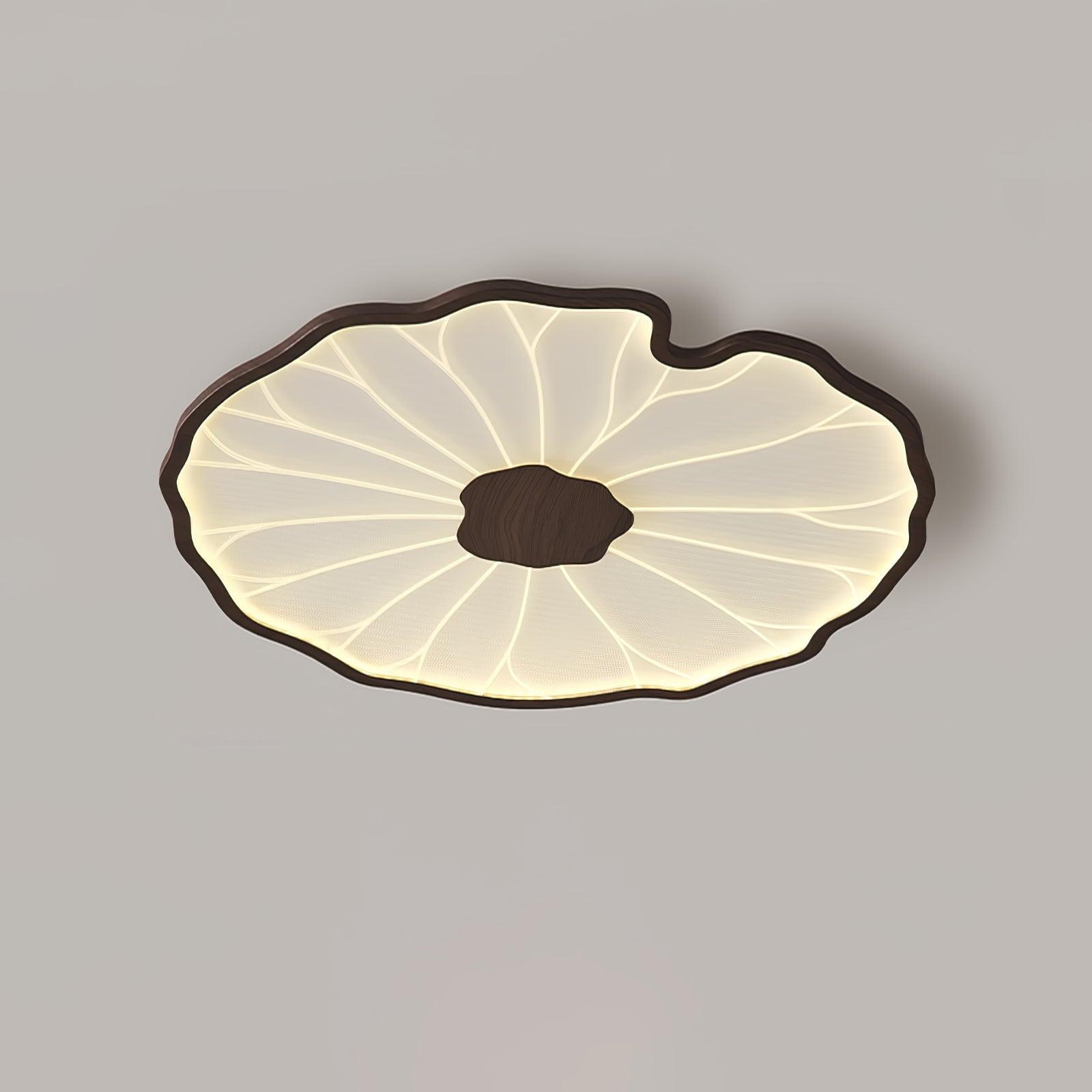 Nami Wood Grain Ceiling Lamp