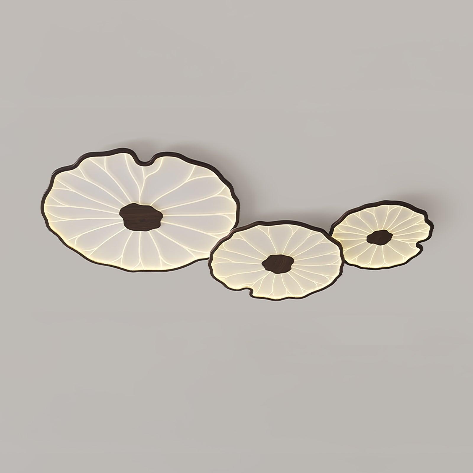 Nami Wood Grain Ceiling Lamp