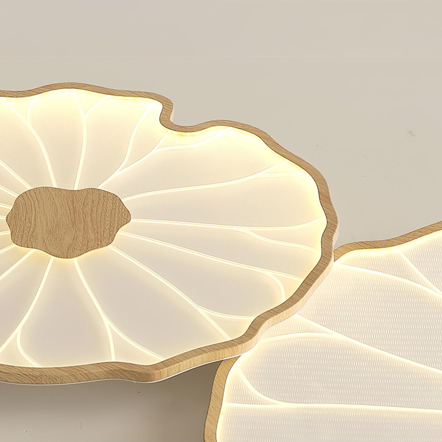 Nami Wood Grain Ceiling Lamp