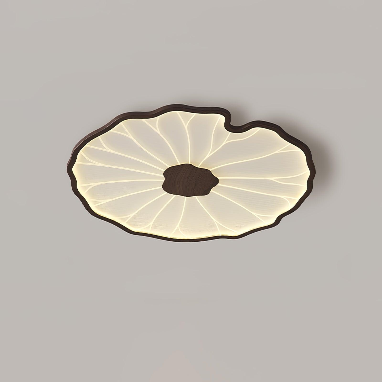 Nami Wood Grain Ceiling Lamp
