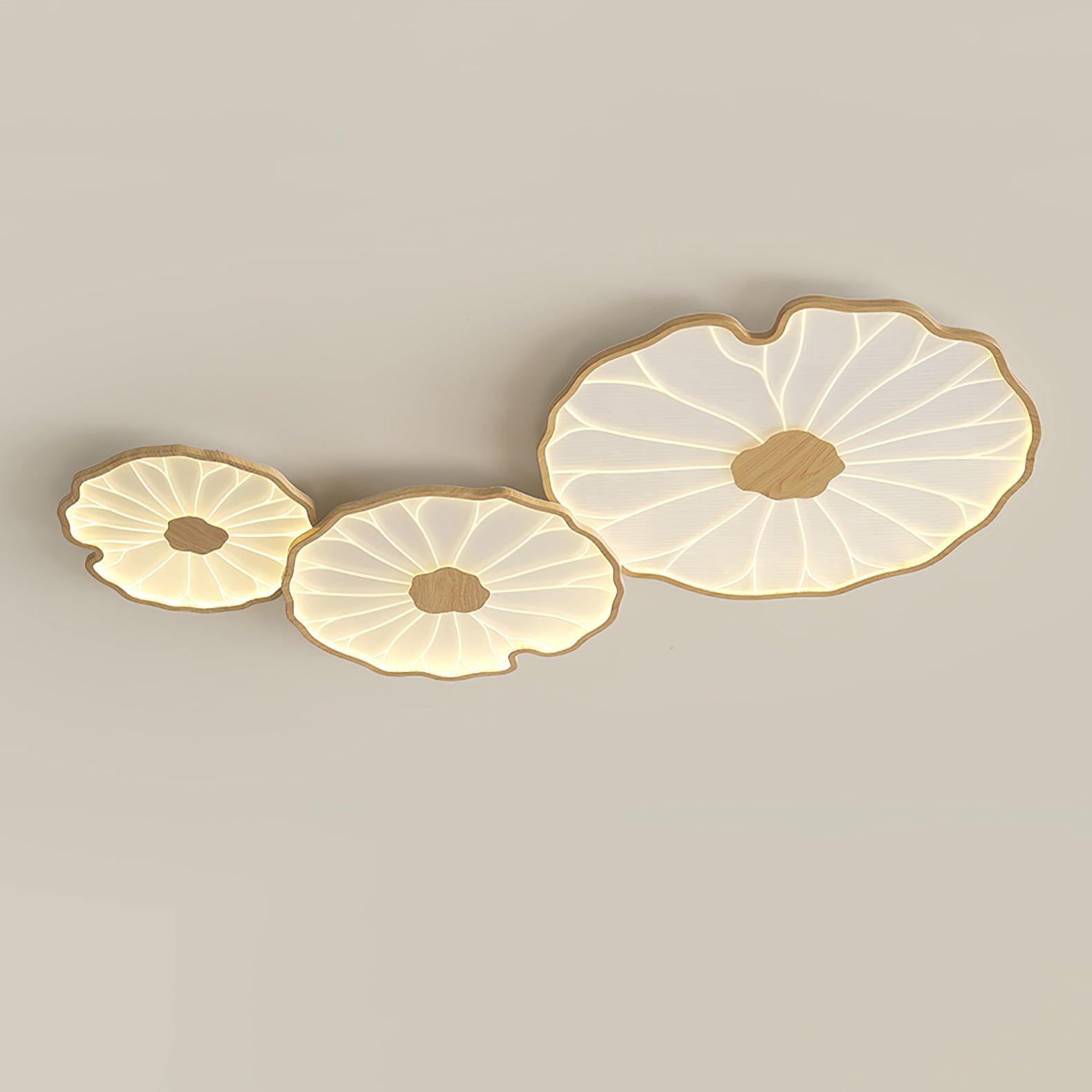 Nami Wood Grain Ceiling Lamp