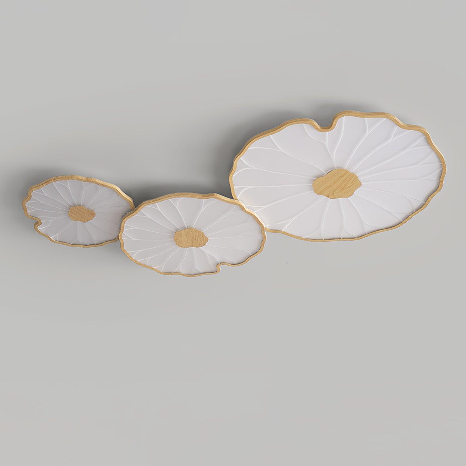 Nami Wood Grain Ceiling Lamp
