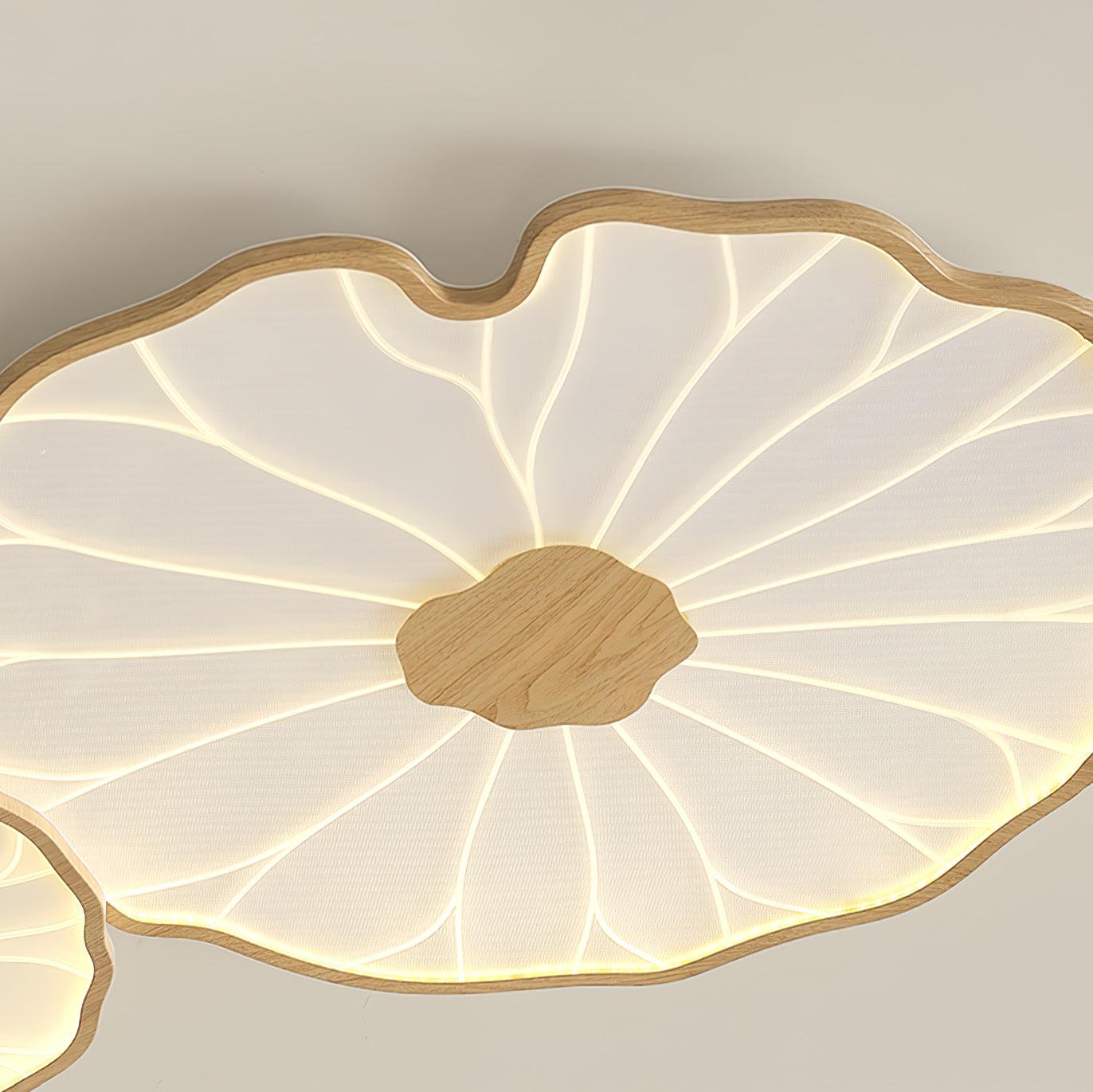 Nami Wood Grain Ceiling Lamp