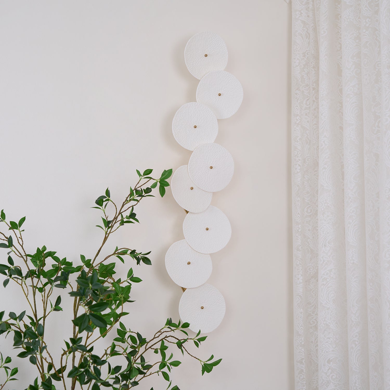 Bloom Ceramic Petal Sconce